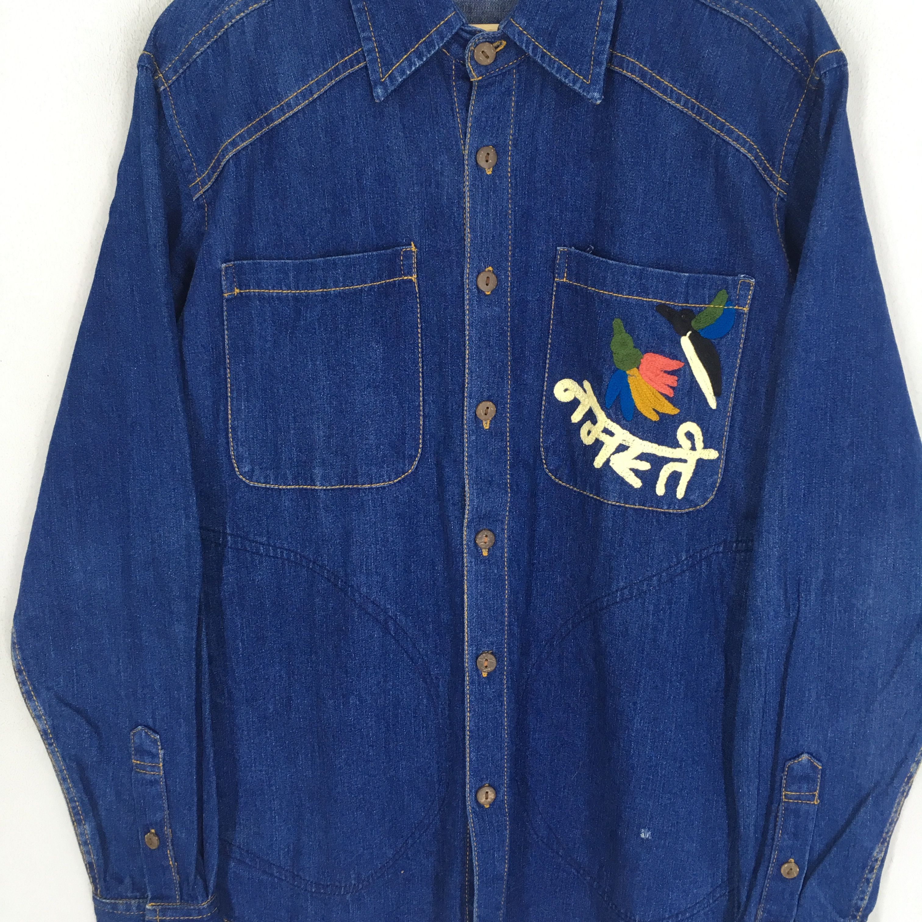 Carmina vintage carmina blue oxfords button downs -1453 Size US S / EU 44-46 / 1 - 4 Thumbnail