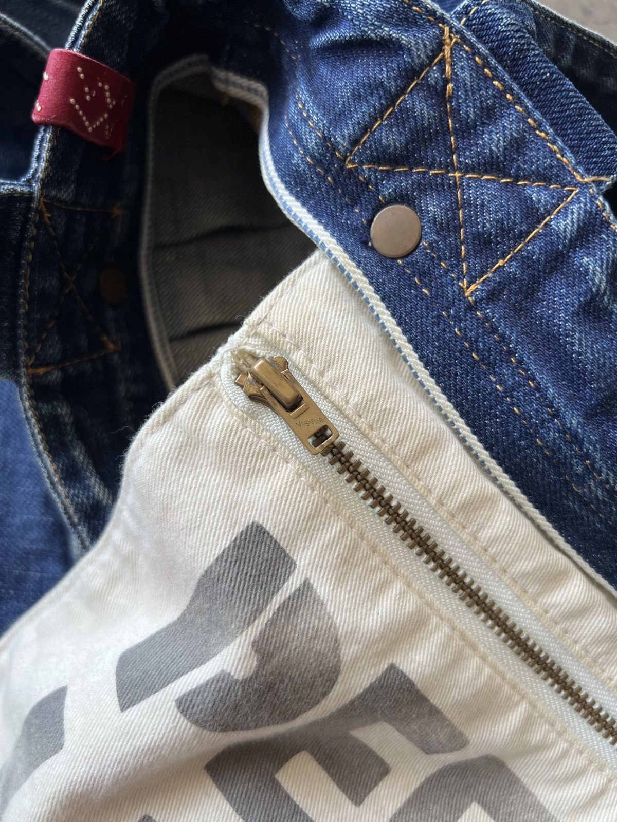 Visvim Visvim - S/S18 Dry Denim Tote Bag Size ONE SIZE - 11 Thumbnail