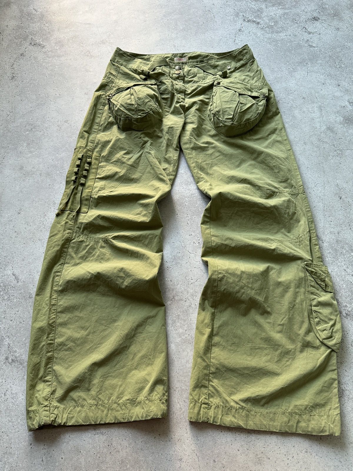 If Six Was Nine × Japanese Brand × Le Grande Bleu (L.G.B.) Vintage Japanese LGB Style Y2K Faded Cargo Pants Size US 30 / EU 46 - 4 Thumbnail