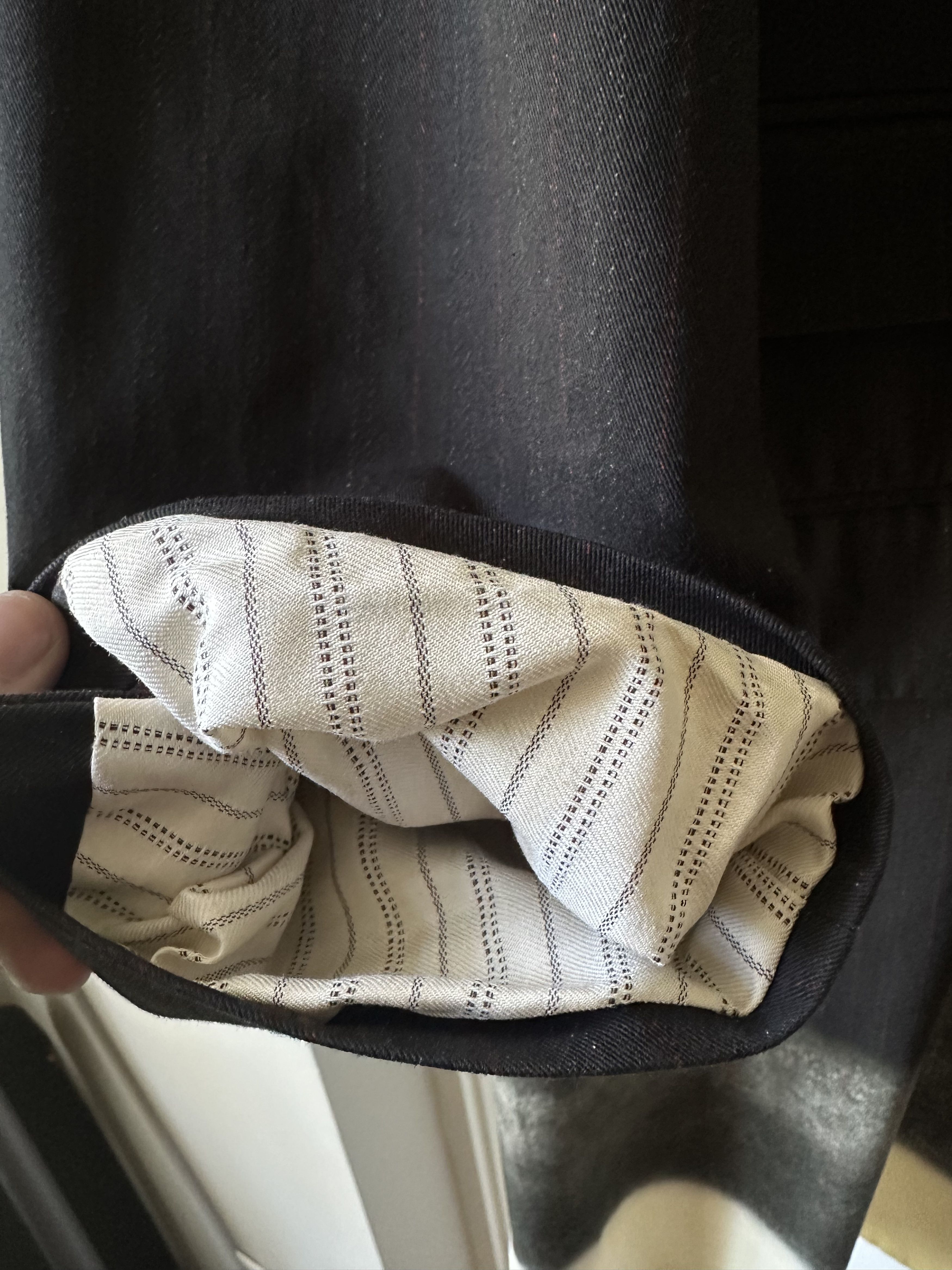 Maison Margiela Maison Margiela Trompe l'oeil pinstripe coat Size US S / EU 44-46 / 1 - 11 Thumbnail