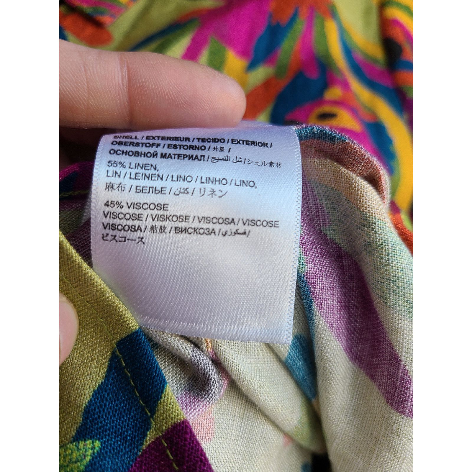 Farm Rio Farm Rio Anthropologie Printed Surf Shirt Size Medium Size M / US 6-8 / IT 42-44 - 8 Thumbnail