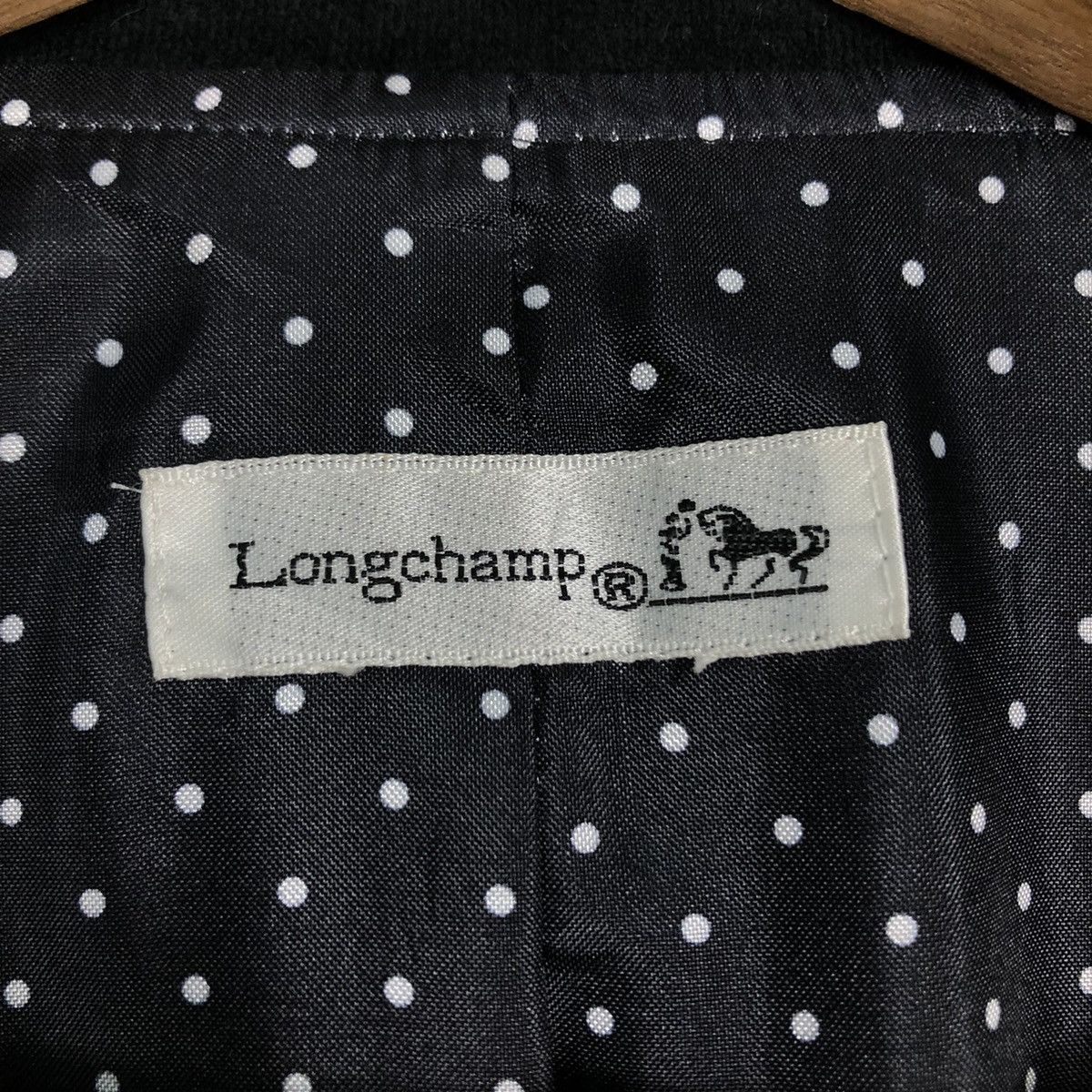 Japanese Brand 🔥 Rich Black - Vintage Long Jacket Longchamp Size US M / EU 48-50 / 2 - 17 Thumbnail