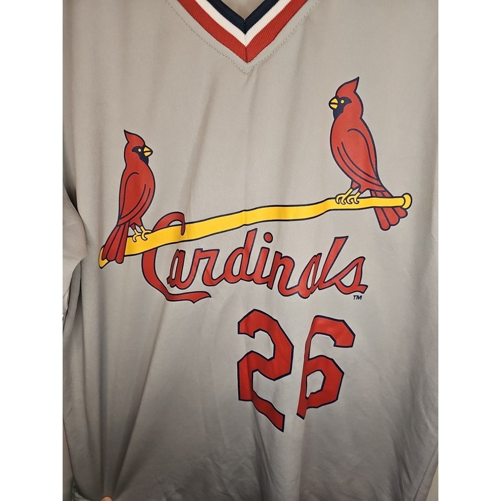 MLB St Louis Cardinals Tony Pena #26 MLB SGA Jersey Men’s Sz XL Size US XL / EU 56 / 4 - 2 Thumbnail