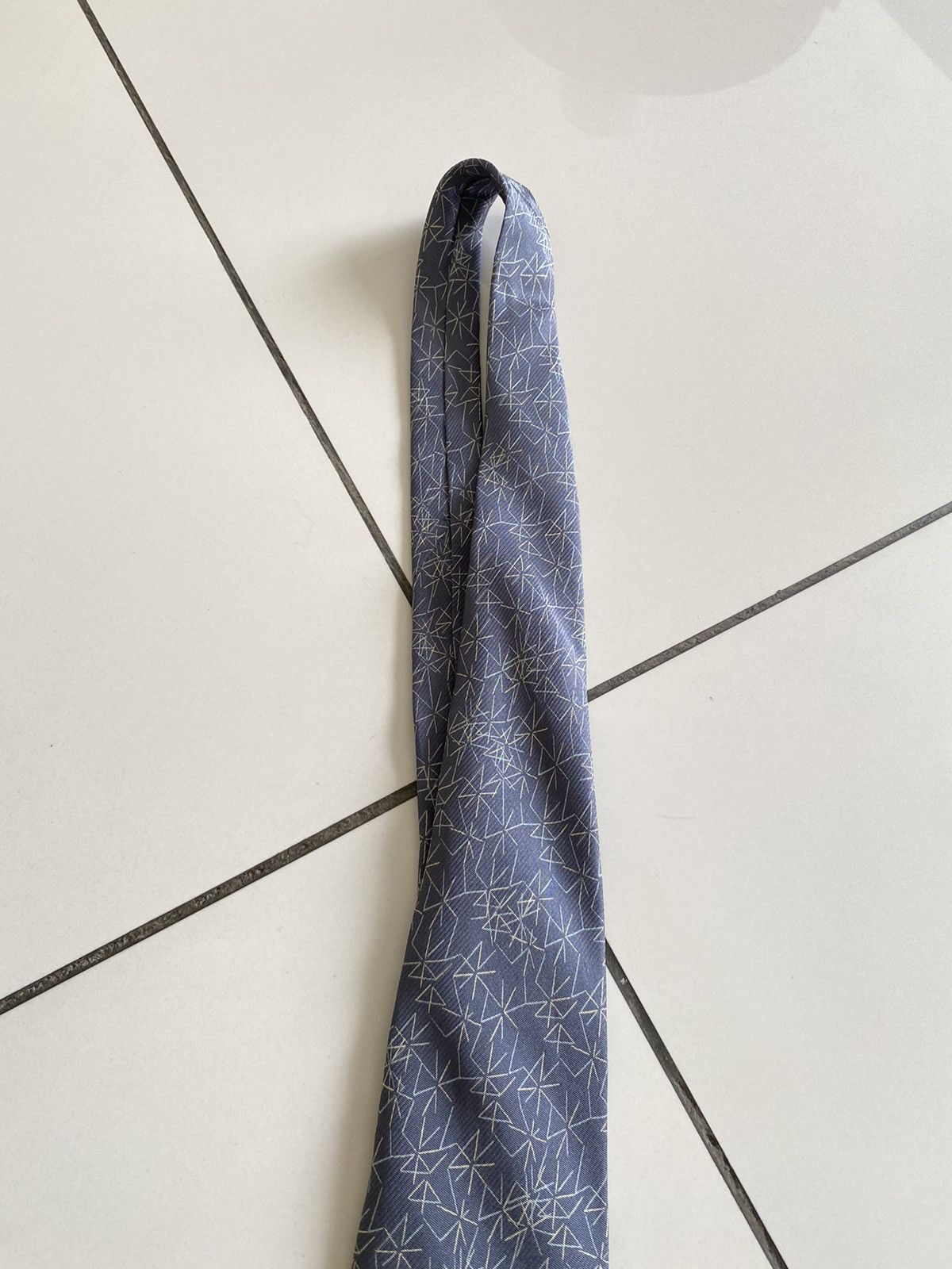 Homme Plisse Issey Miyake × Issey Miyake × Vintage ISSEY MIYAKE STUDIO VINTAGE SILK NECK TIE Size ONE SIZE - 3 Thumbnail