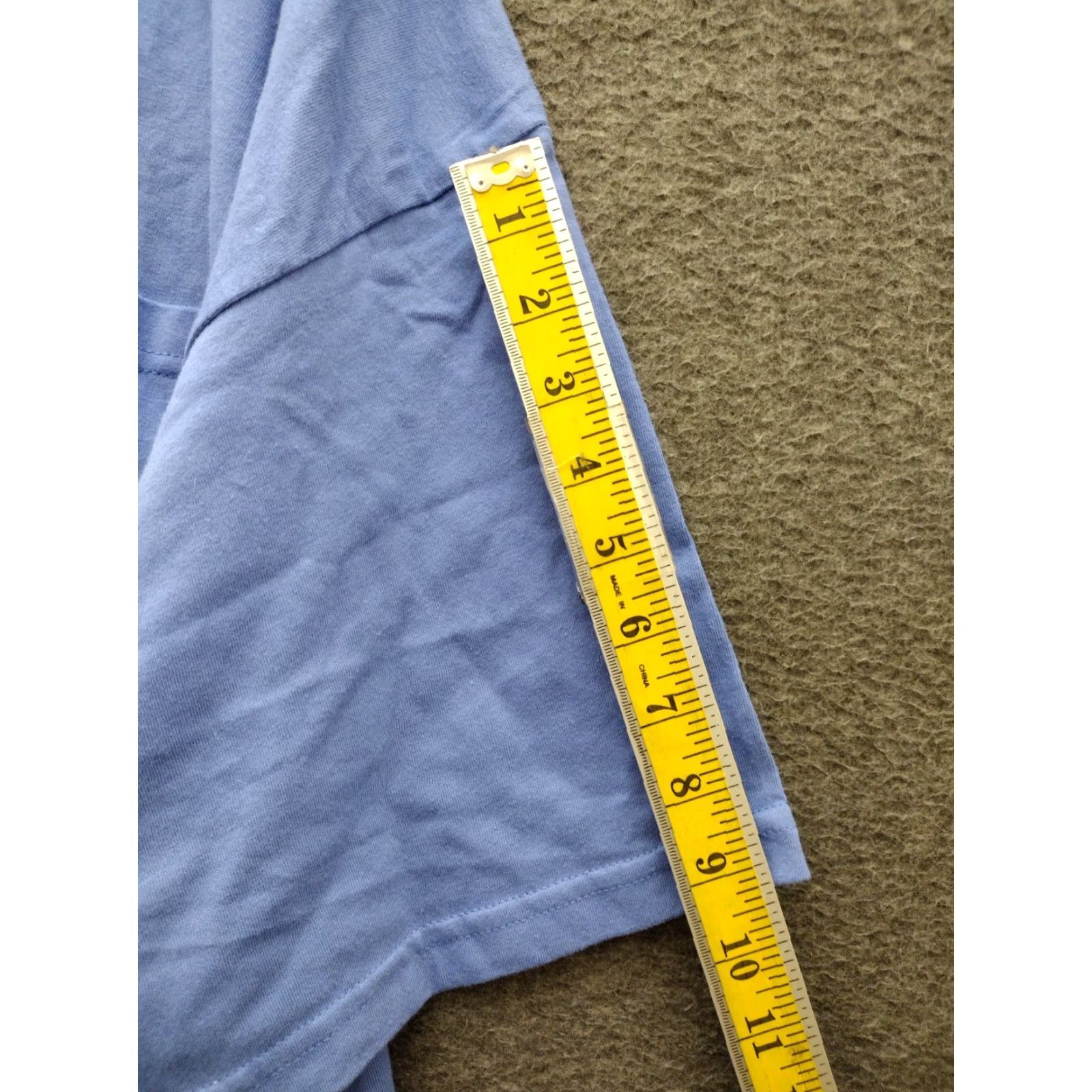 Gildan Gildan T-Shirt Unisex Adult 3XL Short Sleeve Blue Tee Shirt T-Shirt Combed Ring Spun Jersey Crew Neck Size US XXL / EU 58 / 5 - 5 Thumbnail