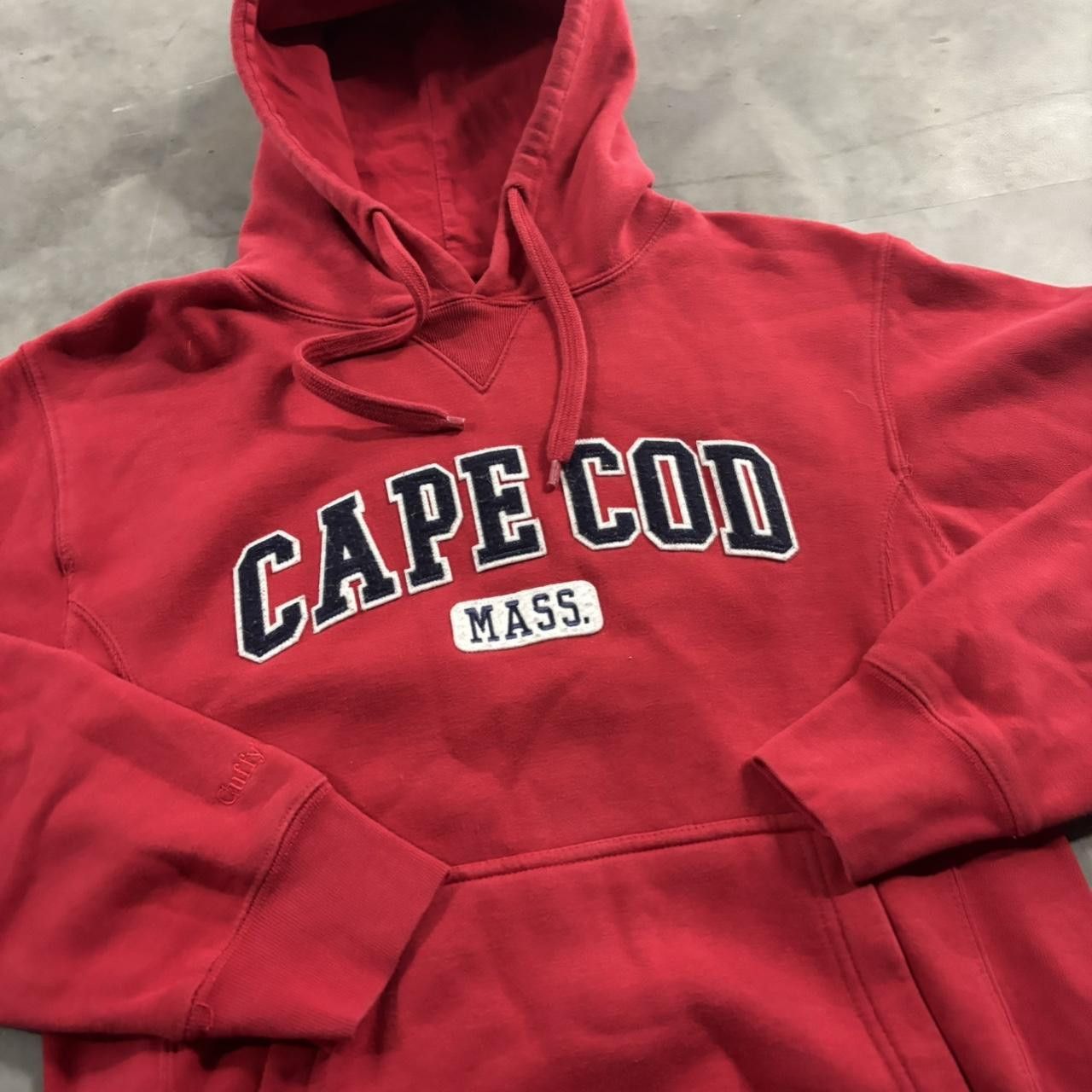 Vintage Crazy Vintage Y2K/2000s Red Cape Cod Streetwear Hoodie! Size S Size US S / EU 44-46 / 1 - 5 Thumbnail