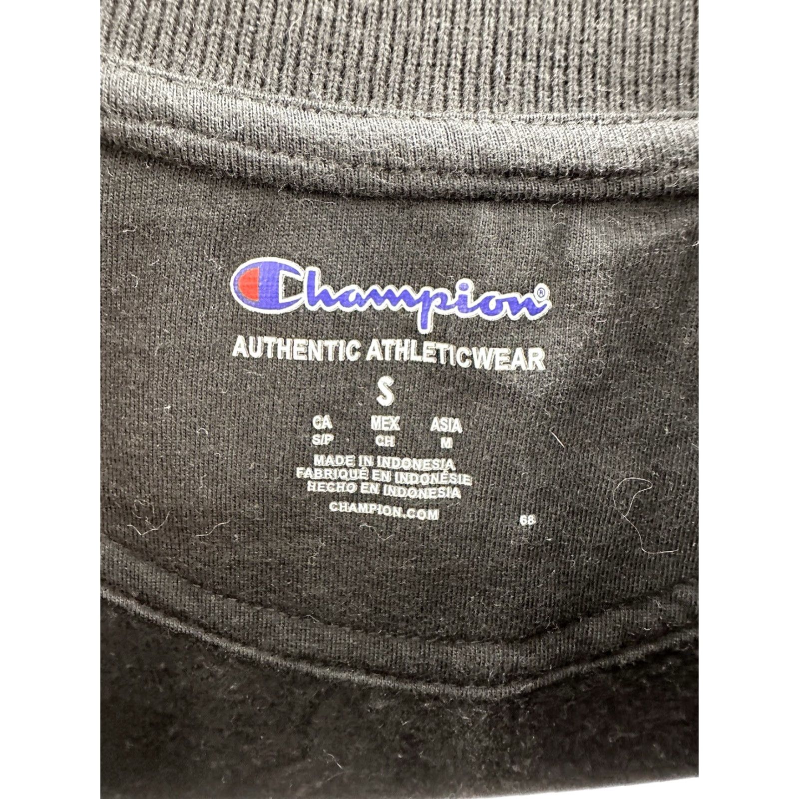 Champion Champion Bomber Jacket Sports 90s Black Snap Up Patch Basketball Men Small VINTAGE Size US S / EU 44-46 / 1 - 5 Thumbnail