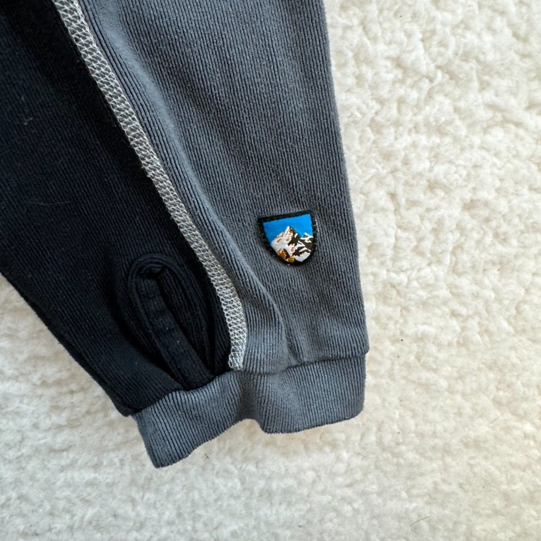Vintage VINTAGE Kuhl Alf Sweater XL Women Black Grey 1/2 1/4 Zip Pullover Outdoor Hiking Shirt Womens XL Black Grey Size XL / US 12-14 / IT 48-50 - 4 Thumbnail