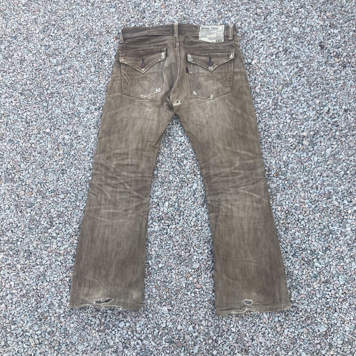Edwin EDWIN 503 BLUE TRIP BOOTCUT FLARE JEANS Size US 30 / EU 46 - 2 Thumbnail