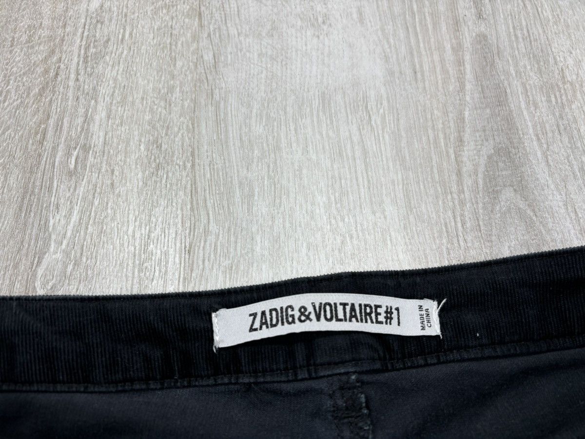 Japanese Brand × Zadig & Voltaire Womens corduroy pants Zadig Voltaire Size 38 Size 26" / US 2 / IT 38 - 6 Thumbnail