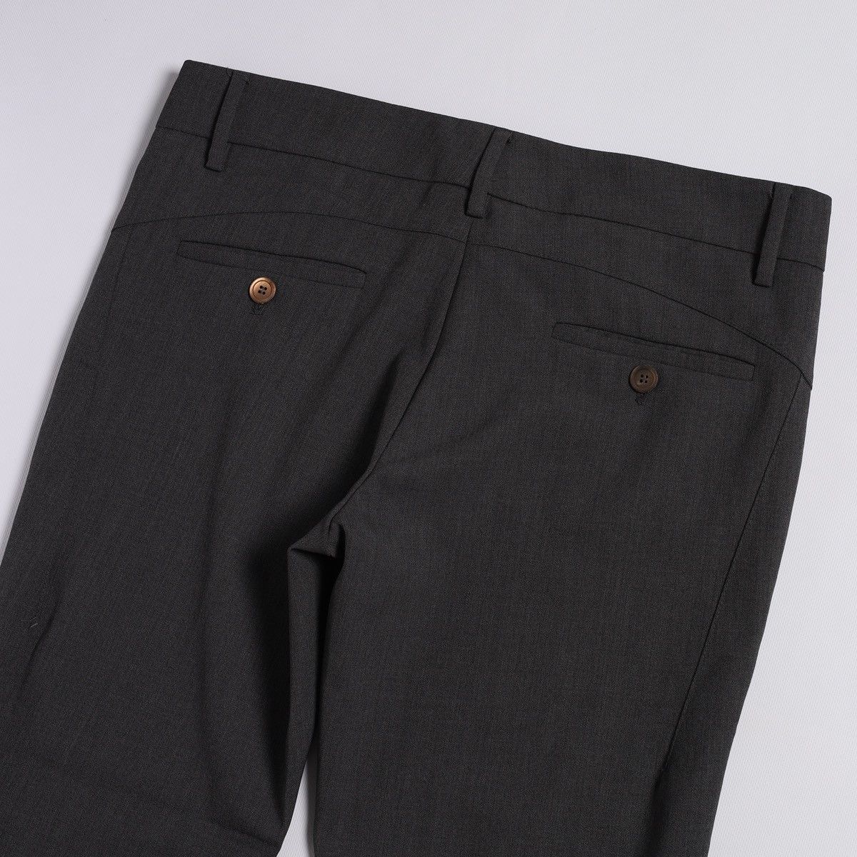 Brunello Cucinelli Brunello Cucinelli Light Wool Trousers Tailored Pants Casual Size 30" / US 8 / IT 44 - 10 Thumbnail