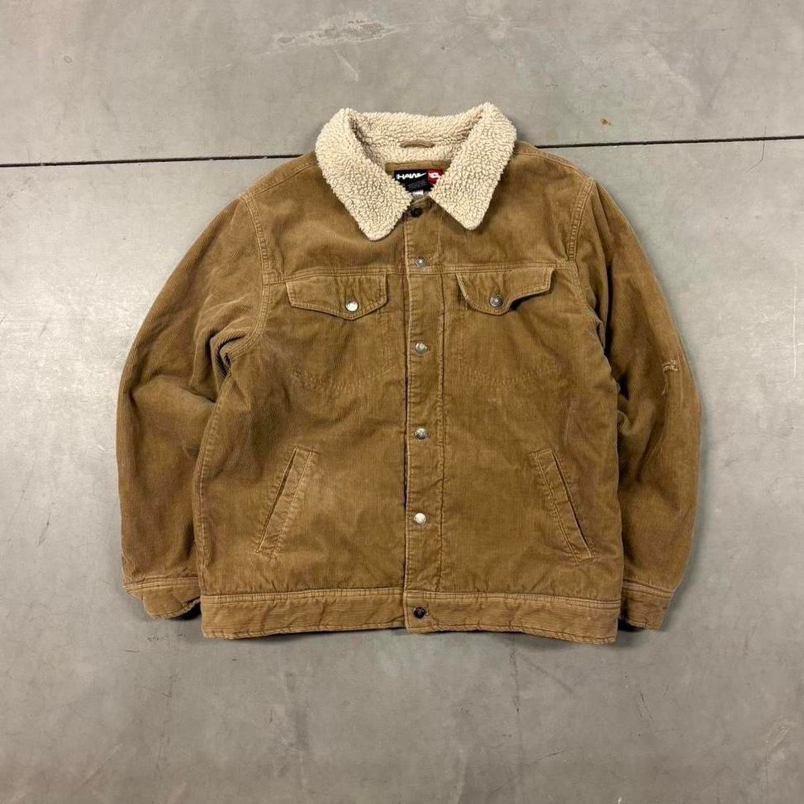 Vintage Y2k tony hawk earthtone corduroy jacket Size US XL / EU 56 / 4 - 1 Thumbnail