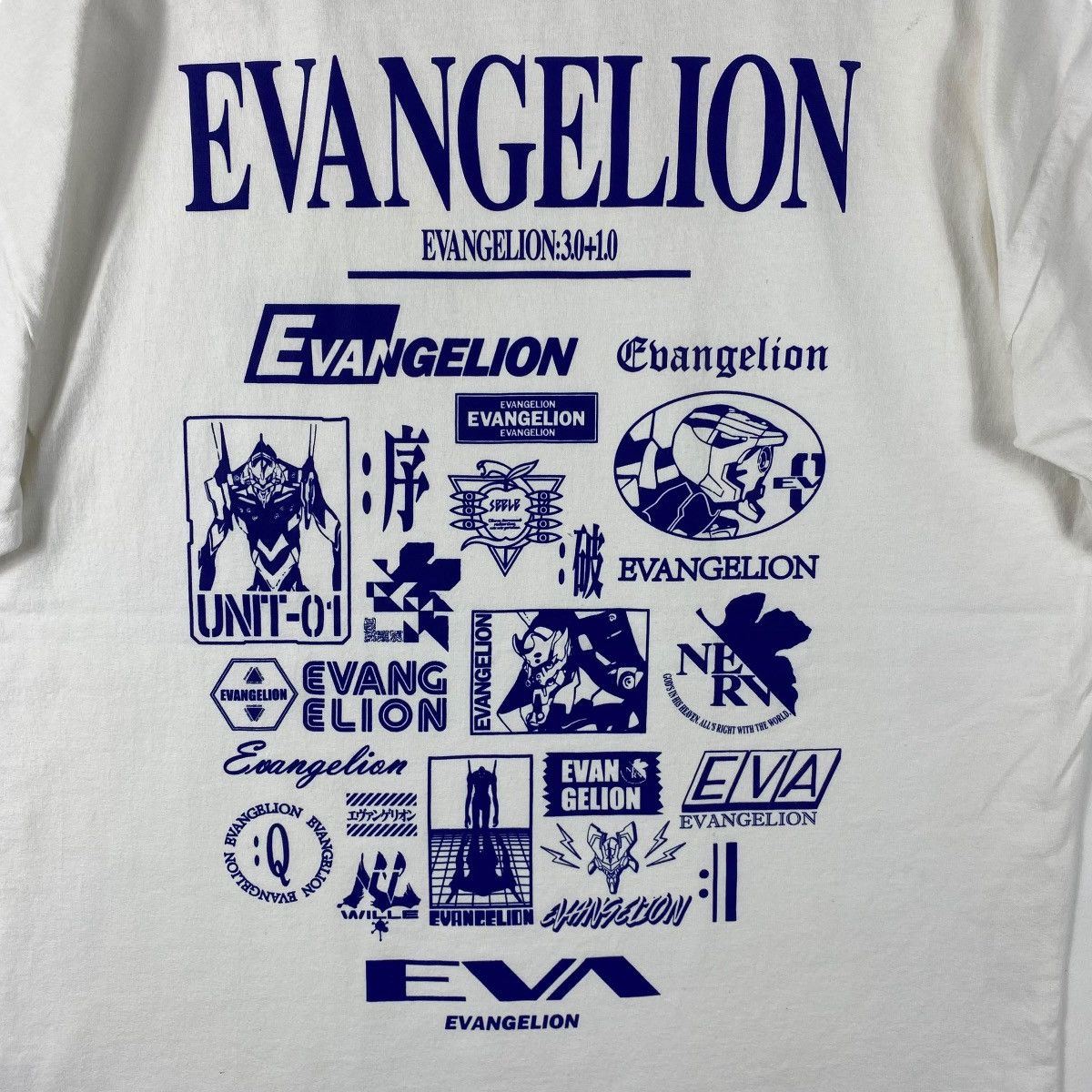 Anime × Japanese Brand EVANGELION 3.0+1.0 Anime Movie Graphic Tee Shirt Large Size Size US L / EU 52-54 / 3 - 2 Thumbnail