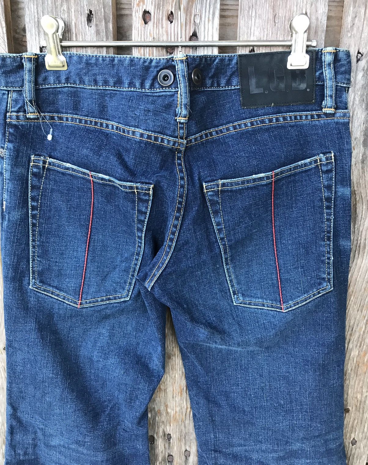 Le Grande Bleu (L.G.B.) L.G.B Maniac Corp Flared Jeans Size US 29 - 6 Thumbnail