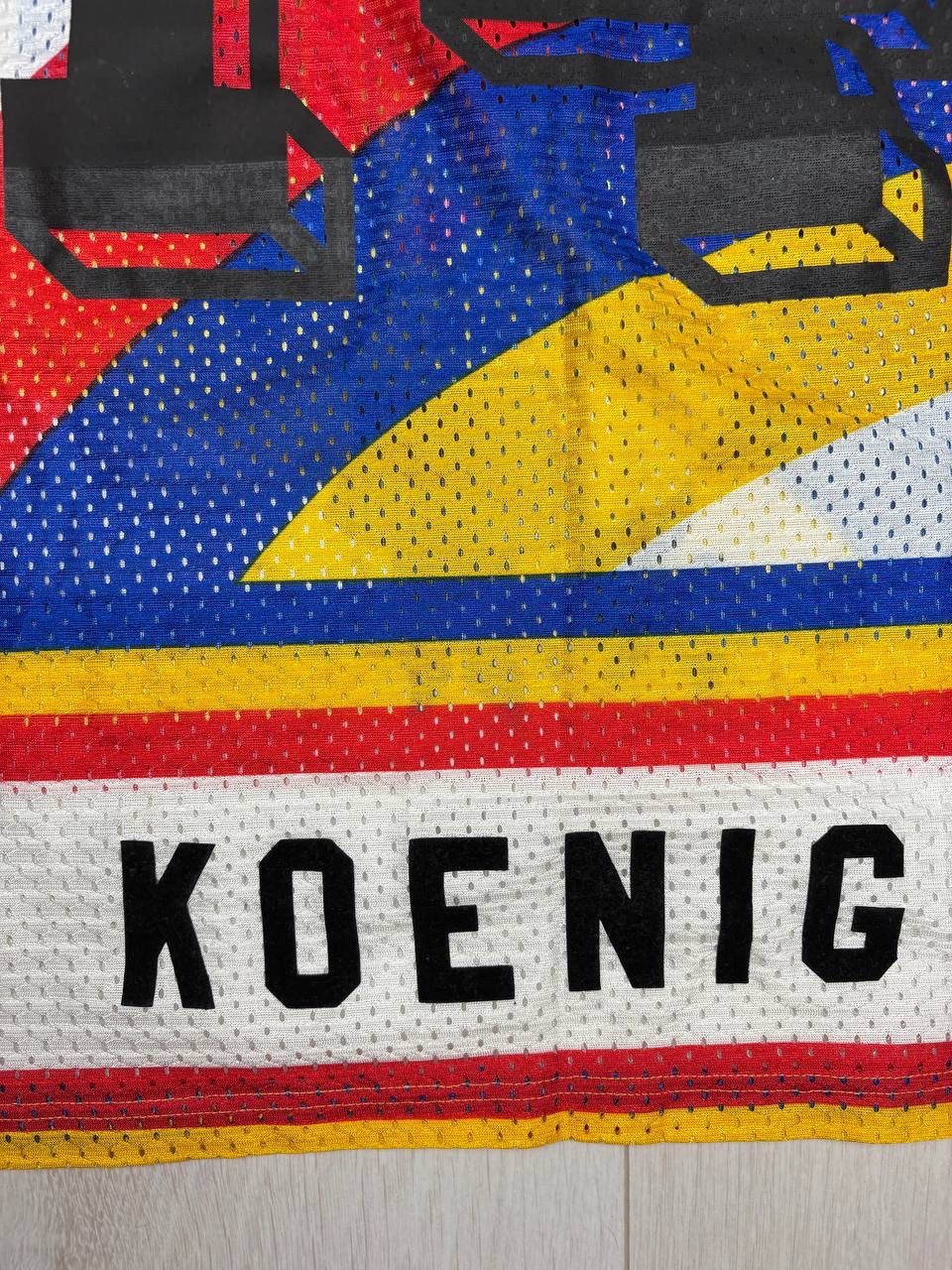 Vintage EHC BIEL BIENNE #14 KOENIG VINTAGE HOCKEY JERSEY Size US S / EU 44-46 / 1 - 10 Thumbnail