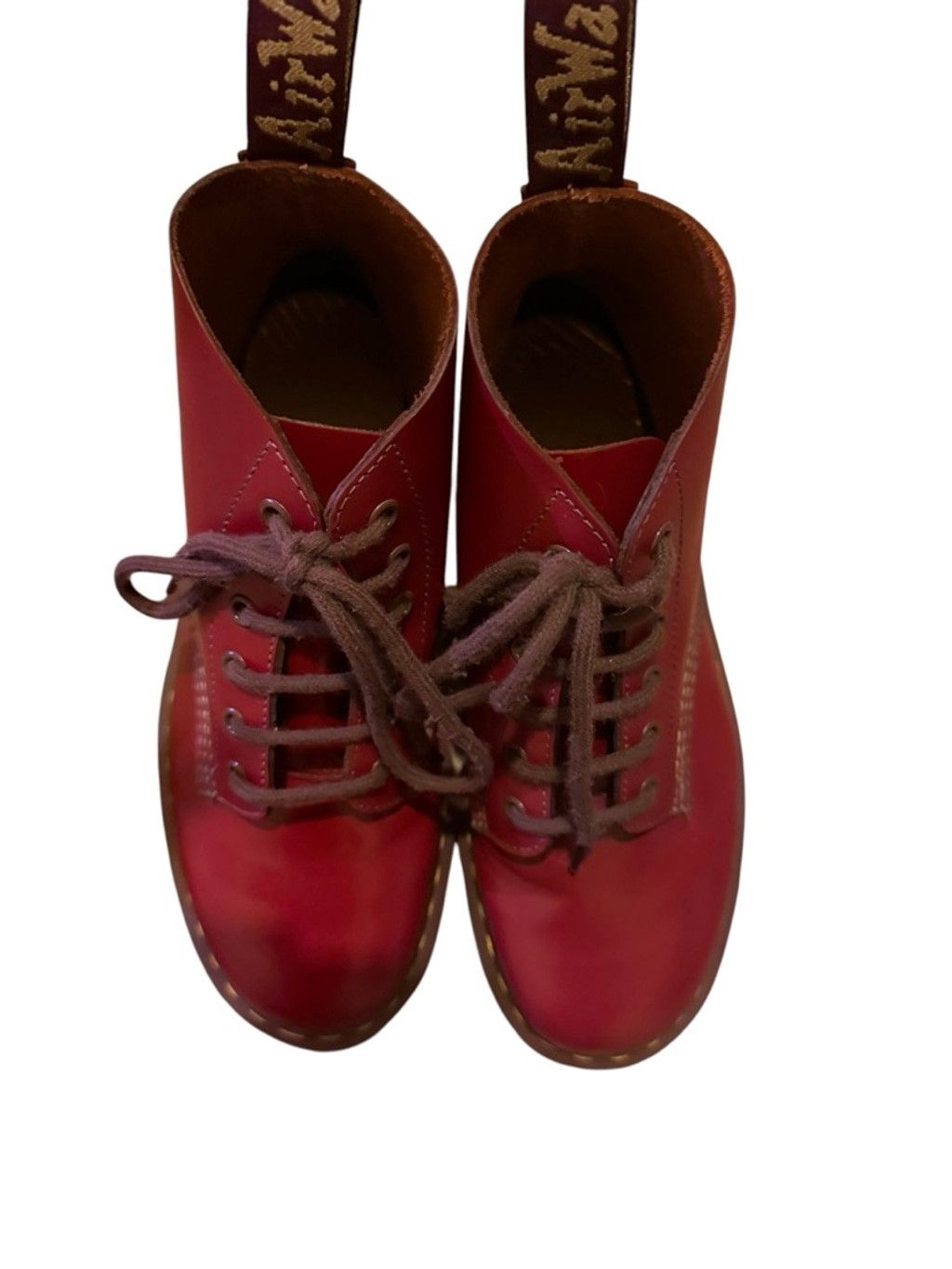 Dr. Martens Dr. Martens Cherry 101 MIE 6 eye Boots UK7 Size US 9 / IT 39 - 1 Thumbnail