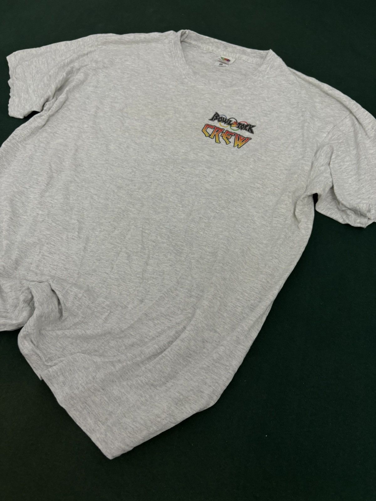 Fruit Of The Loom × Vintage Rare Bowlstock 2019 Crew T-Shirt Size US L / EU 52-54 / 3 - 4 Thumbnail