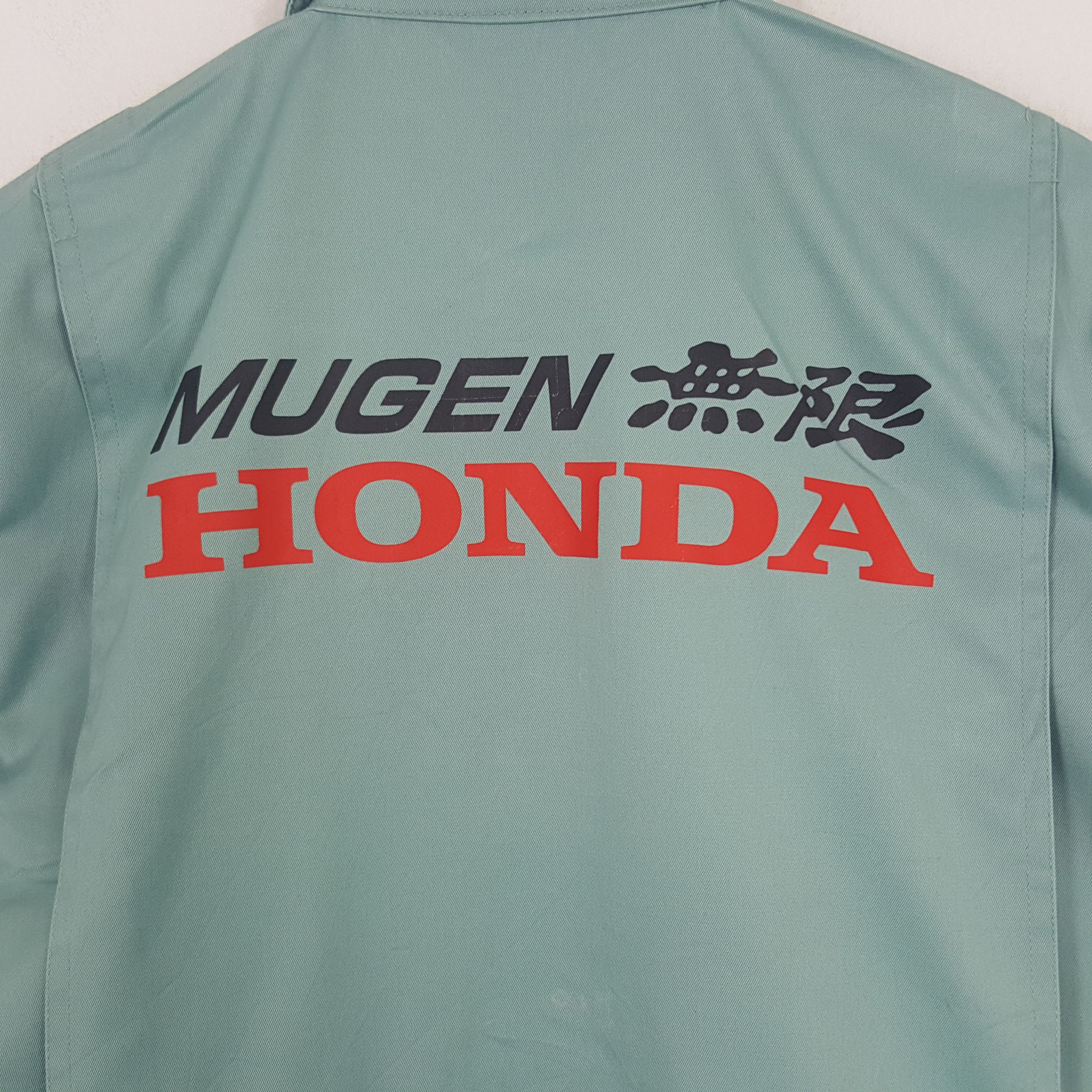 Honda × Japanese Brand × Vintage Vintage Mugen Honda Racing Custom Art Button Up Jacket Size US M / EU 48-50 / 2 - 2 Thumbnail