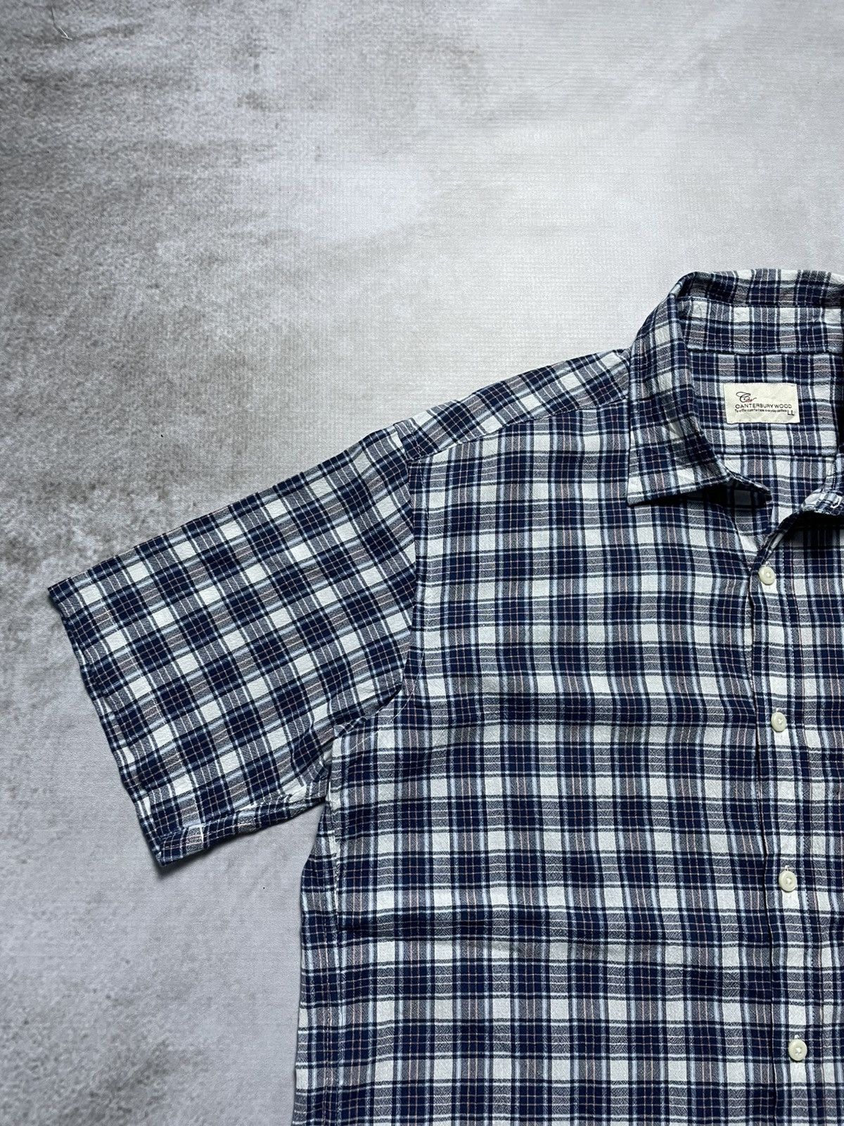 Canterbury of New Zealand Canterbury Wood Check Shirt Size US L / EU 52-54 / 3 - 3 Thumbnail