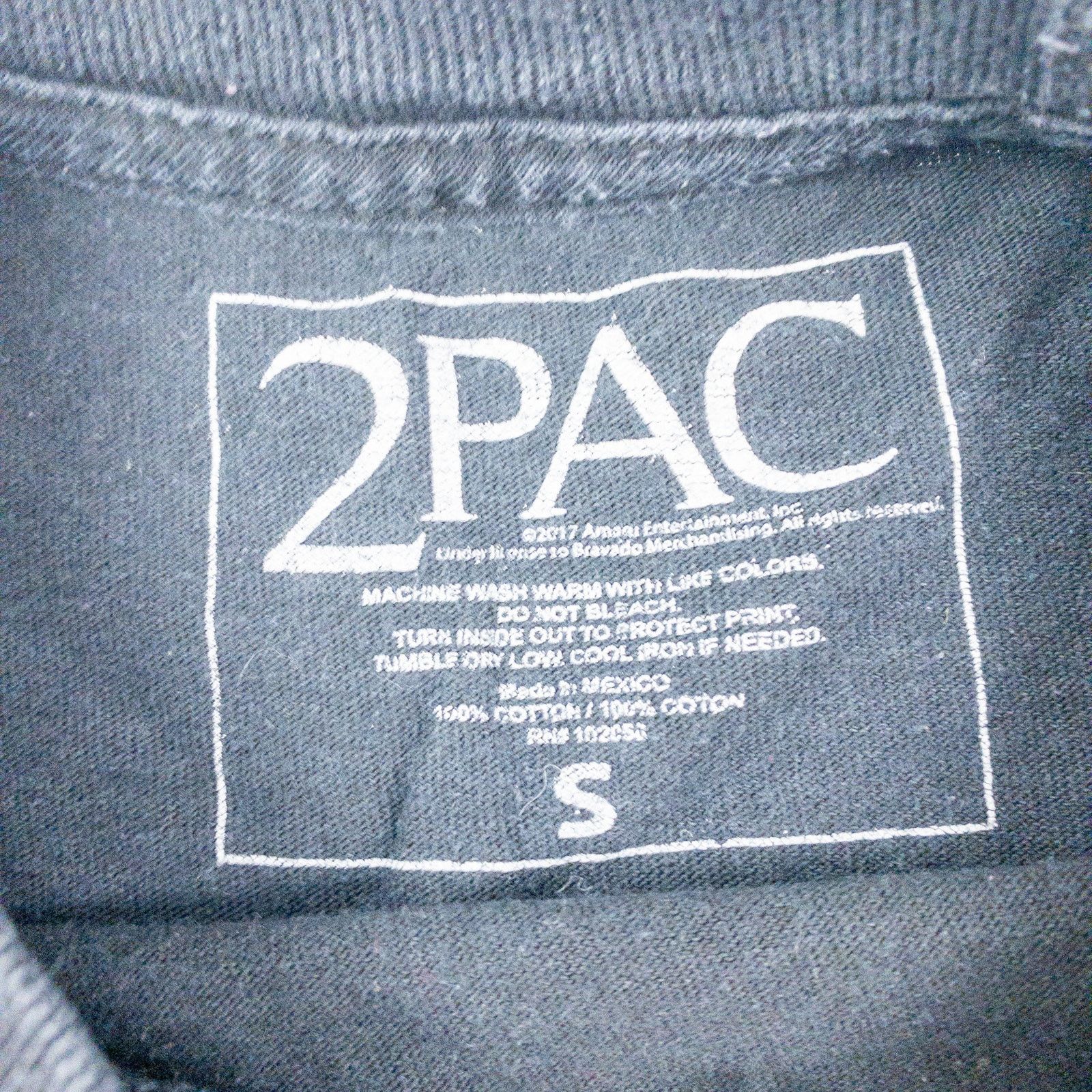 Other 2PAC Tupac Distressed Black Band Concert Tee Womens Small Size S / US 4 / IT 40 - 13 Thumbnail