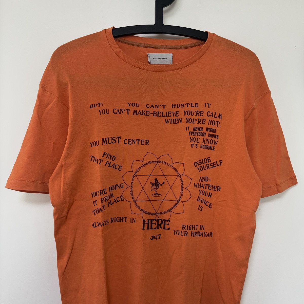 Wales Bonner WALES BONNER RAM DASS PRESENCE T-SHIRT Size US S / EU 44-46 / 1 - 3 Thumbnail