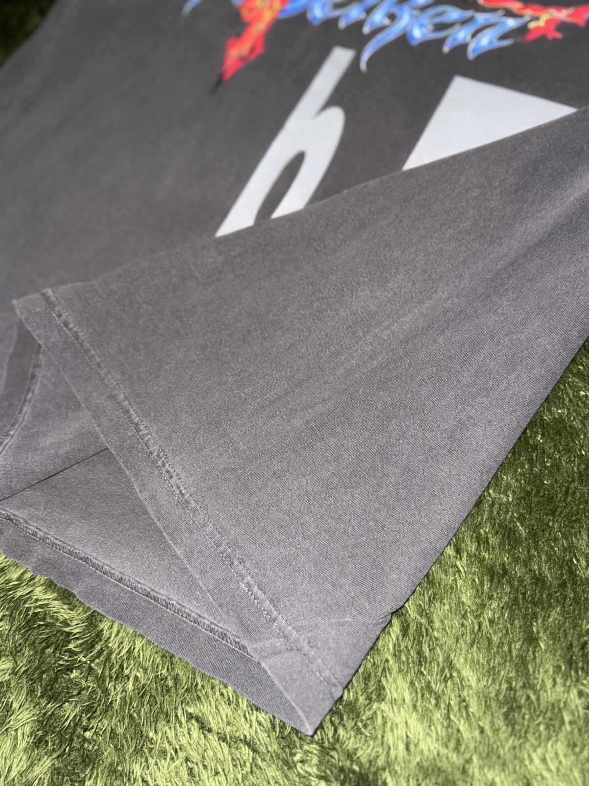 Japanese Brand [L] B.Eautiful SEIKEN Vintage Washed T-Shirt Charcoal Size US L / EU 52-54 / 3 - 4 Thumbnail