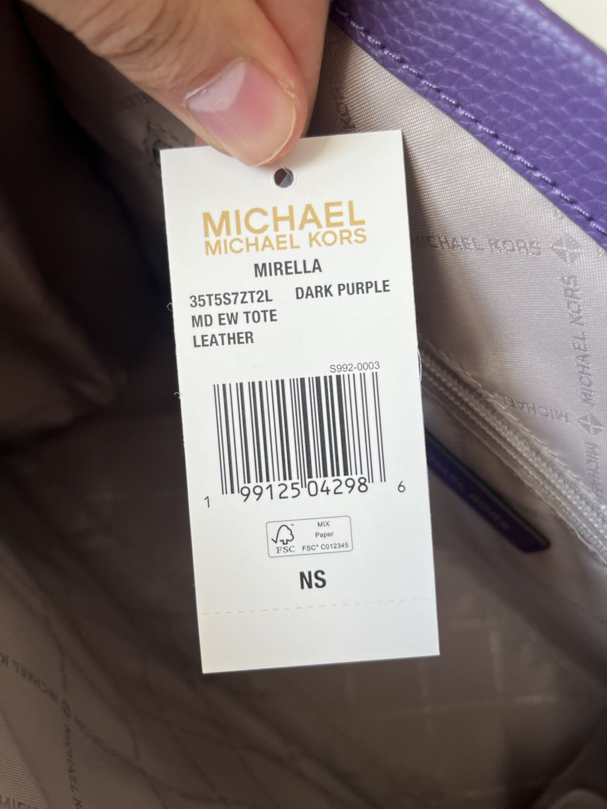 Michael Kors Michael Kors Mirella MD EW Tote Size ONE SIZE - 7 Thumbnail
