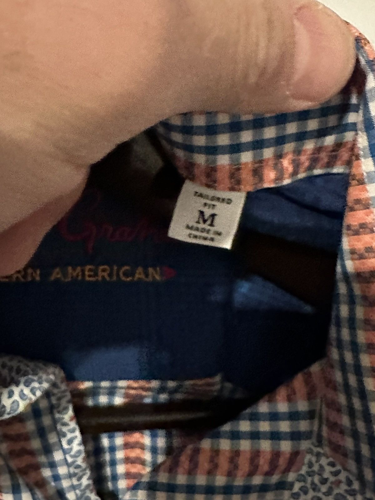 Robert Graham Robert Graham Button up Shirt Blue stripe Embroidered Size US M / EU 48-50 / 2 - 3 Thumbnail