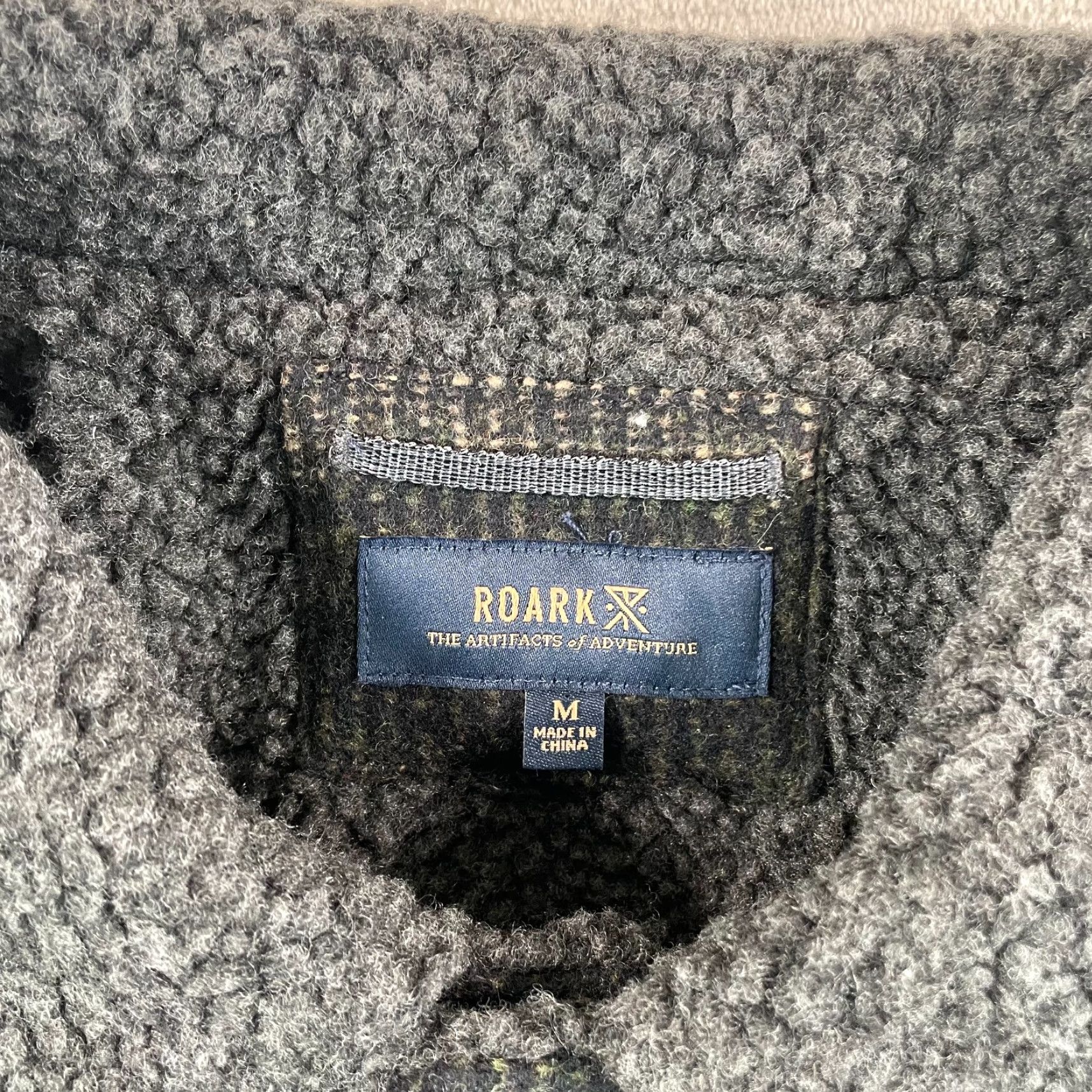 Roark Roark Hebrides Jacket Men Regular Medium Multicolor Striped Wool Blend Snap NWT Military Jacket Size US XXL / EU 58 / 5 - 2 Thumbnail
