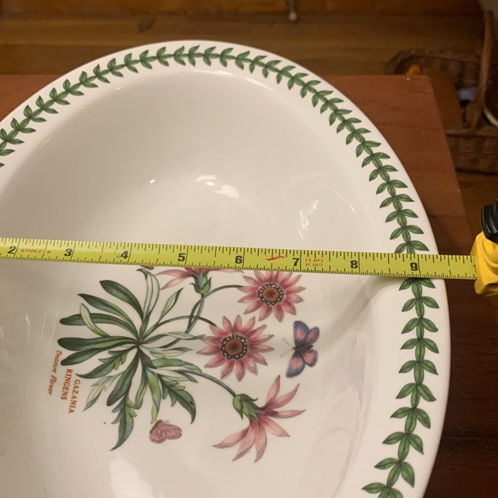 Vintage BNWT Portmeirion floral ceramic porcelain13.75" baking dish Size ONE SIZE - 6 Thumbnail