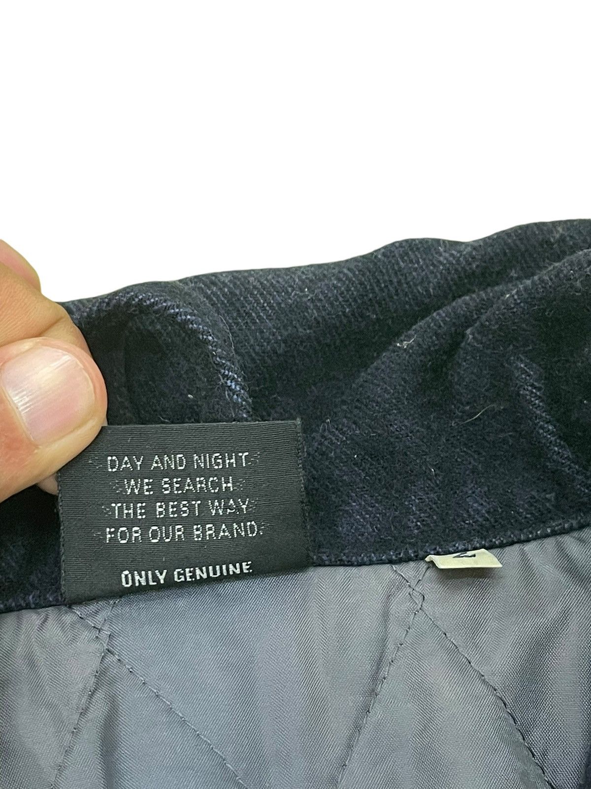 OMNIGOD Shawl Collar Navy Jacket Omnigod Japan Indigo Blue 6🟩5 Size US M / EU 48-50 / 2 - 10 Thumbnail