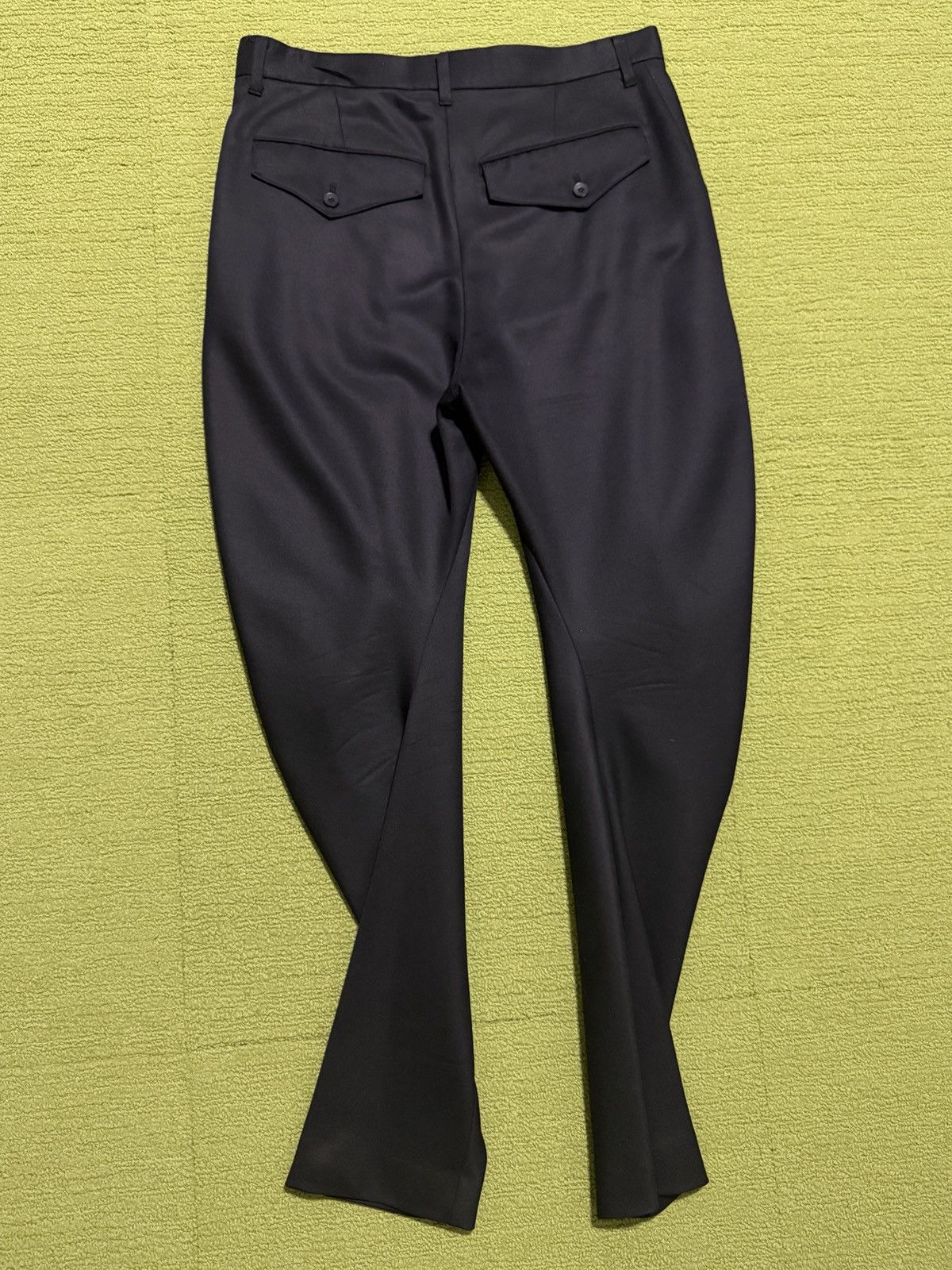 Julius Julius Black Dimensional Wool Trouser Sz 3 Size US 32 / EU 48 - 9 Thumbnail
