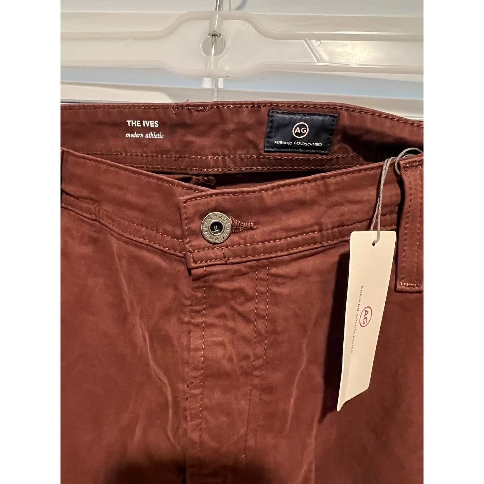 AG Adriano Goldschmied AG Adriano Goldschmied The Ives Modern Athletic Fit Pants 38 Size US 38 / EU 54 - 3 Thumbnail