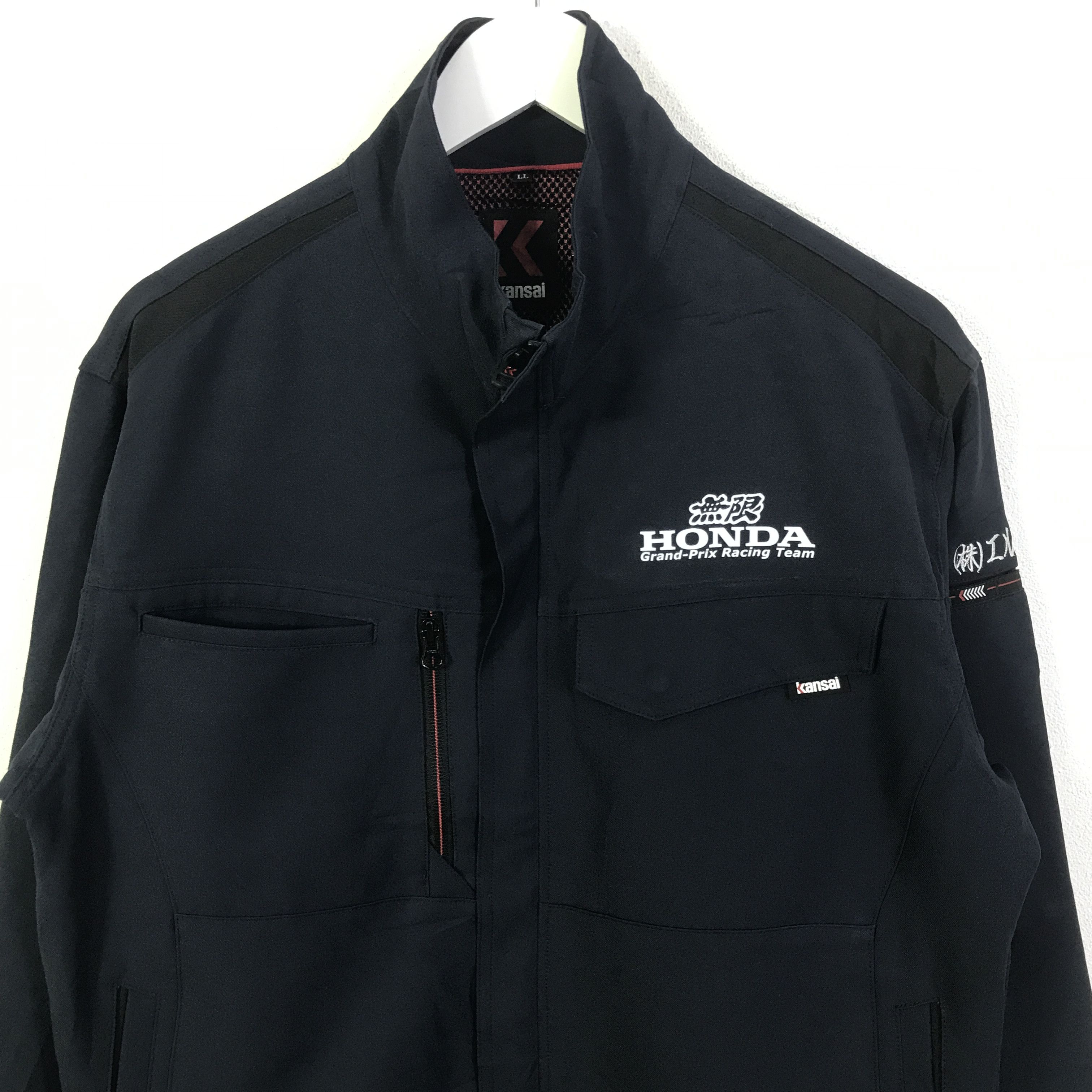 Japanese Brand Vtg Honda grand-prix racing team Work cuatom jacket K125B7 Size US L / EU 52-54 / 3 - 4 Thumbnail