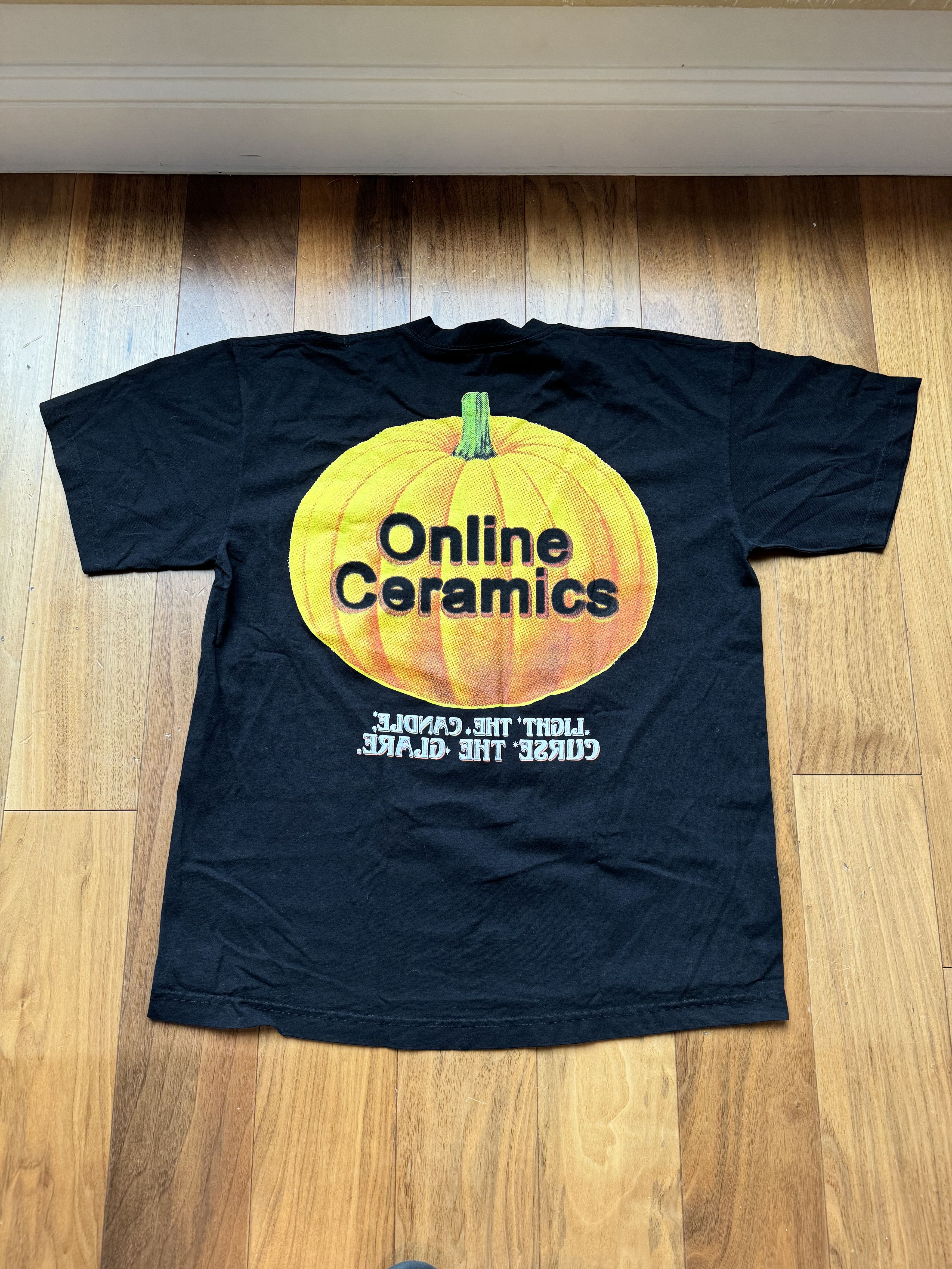 Online Ceramics Online Ceramics "Light The Candle Curse The Glare" T-shirt Size US L / EU 52-54 / 3 - 2 Thumbnail