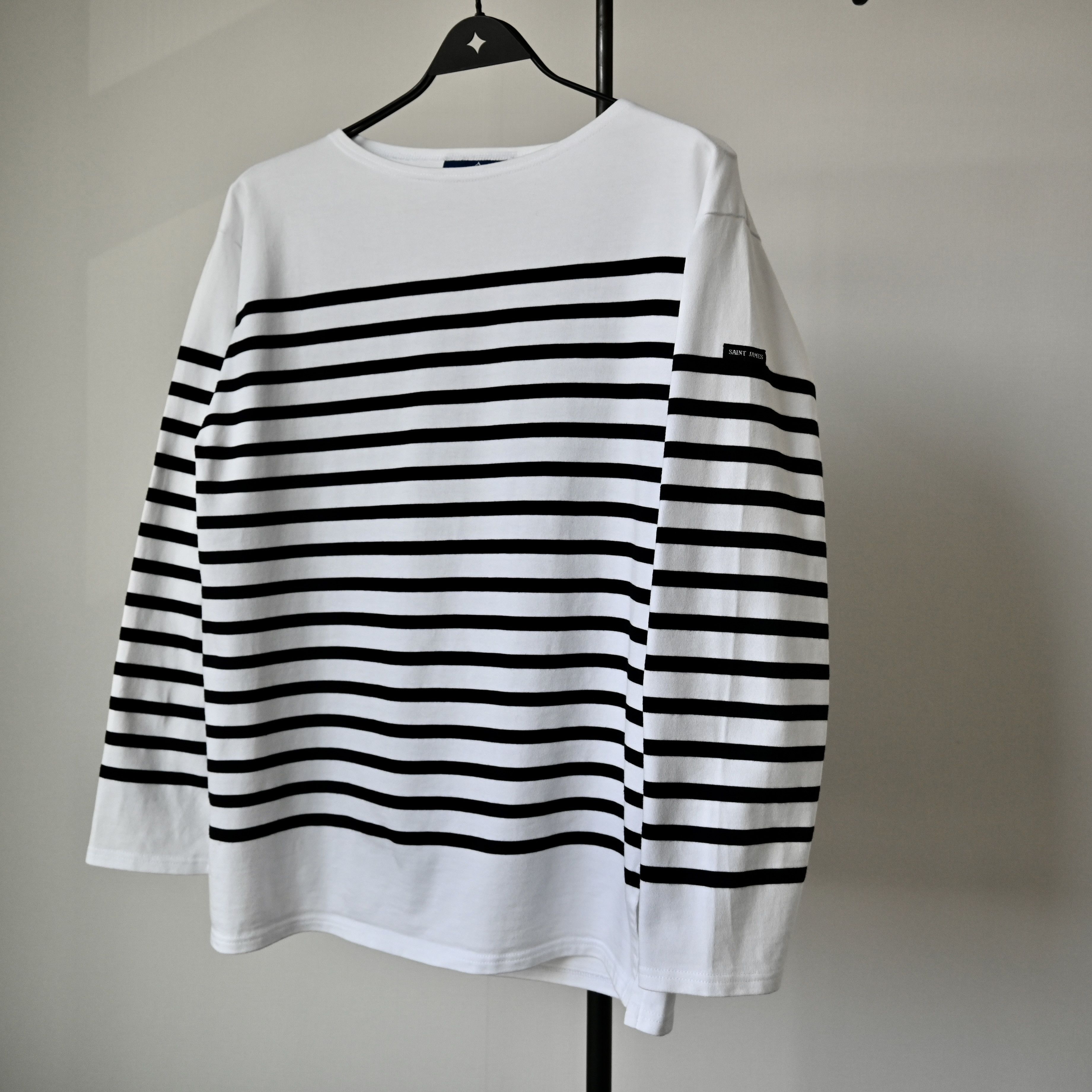 Saint James SAINT JAMES "NAVAL" authentic sailor shirt, 5/ML Size US M / EU 48-50 / 2 - 1 Thumbnail
