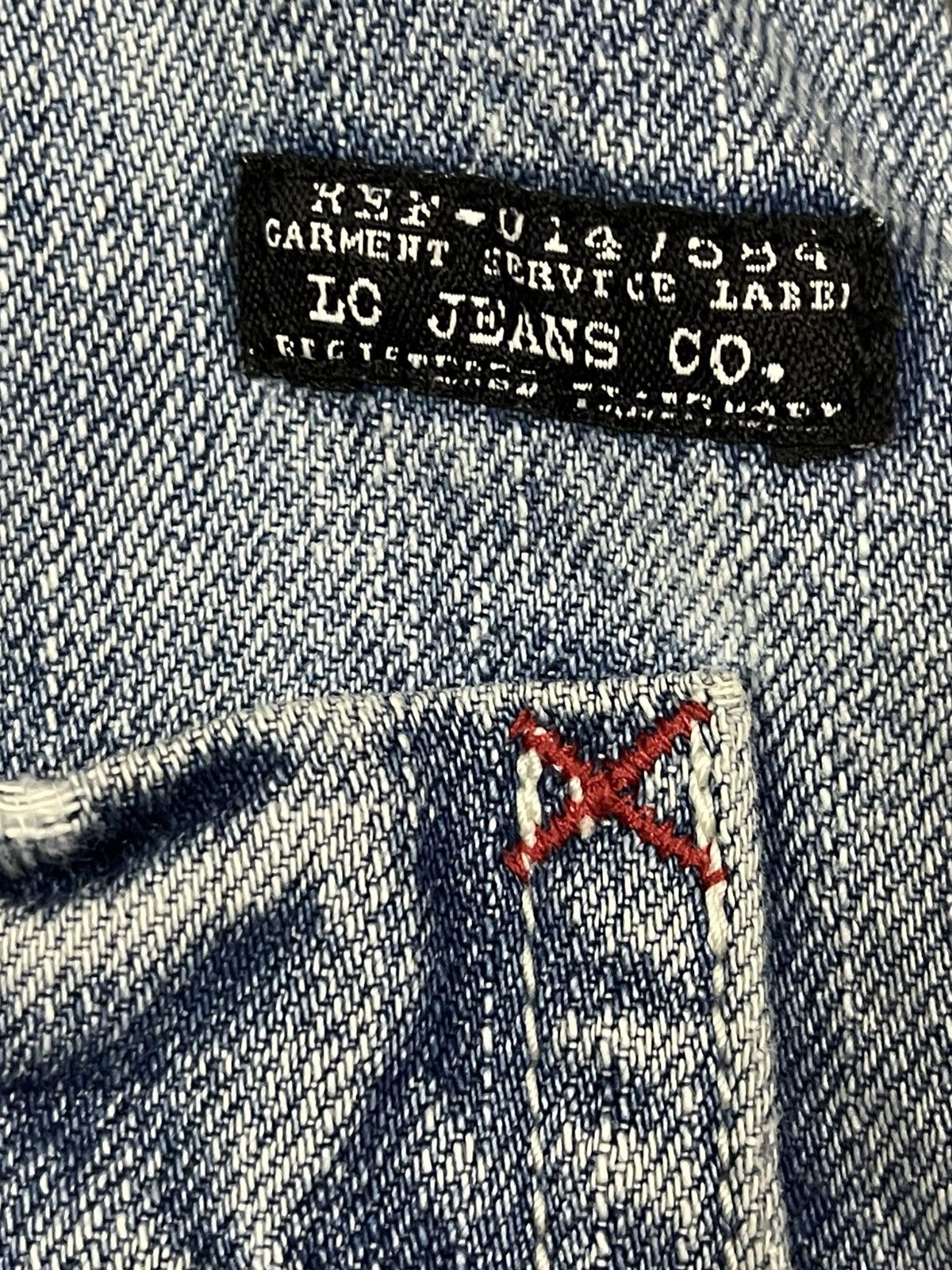 Vivienne Westwood Vintage Japanese Full Button Blue Wash Style Denim Skirt Size 28" / US 6 / IT 42 - 14 Thumbnail