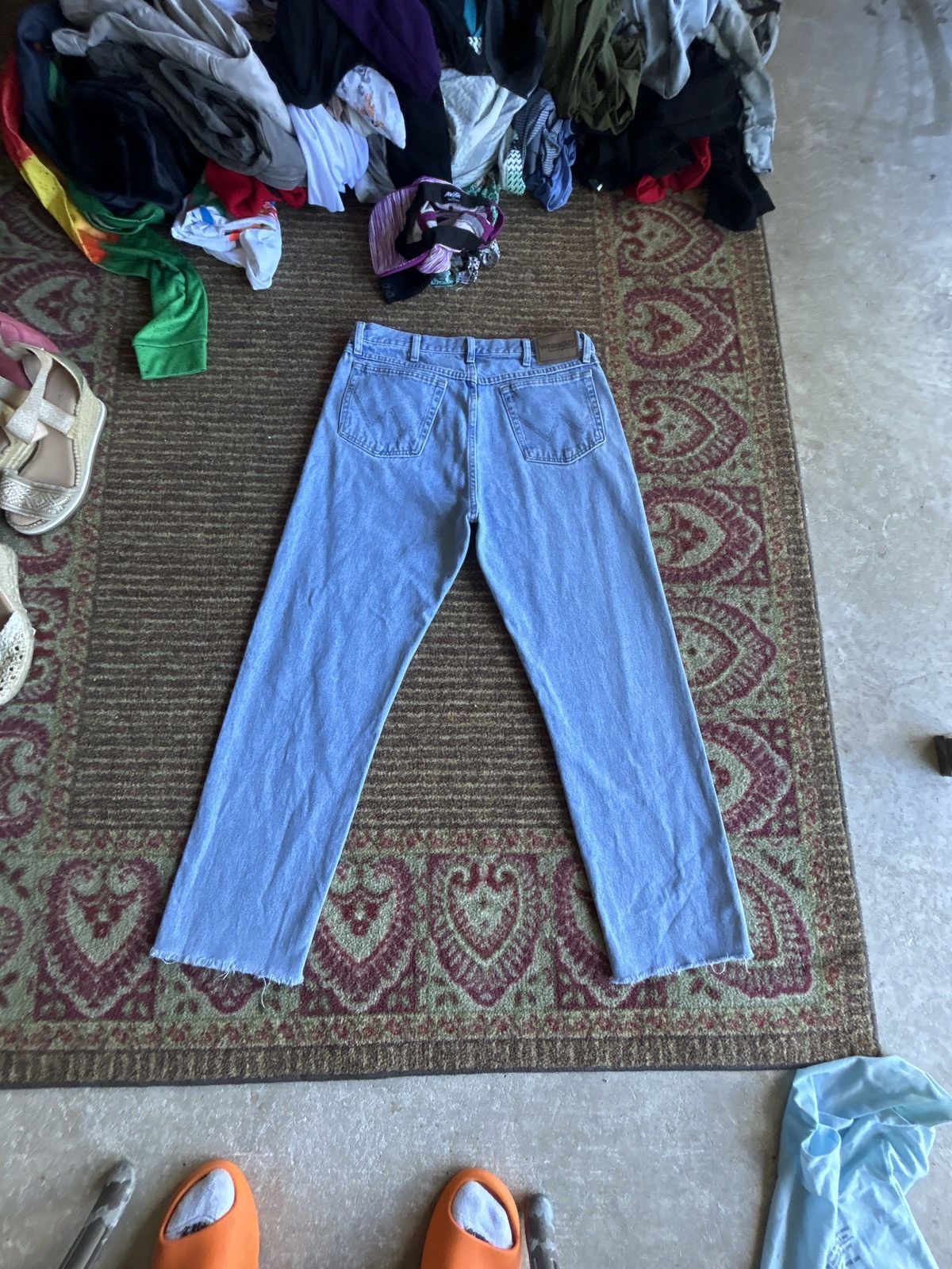 Vintage × Wrangler VERY SMOOTH 🔥🔥🔥 VINTAGE Wrangler jeans 34/30 lightly used Size US 34 / EU 50 - 4 Thumbnail