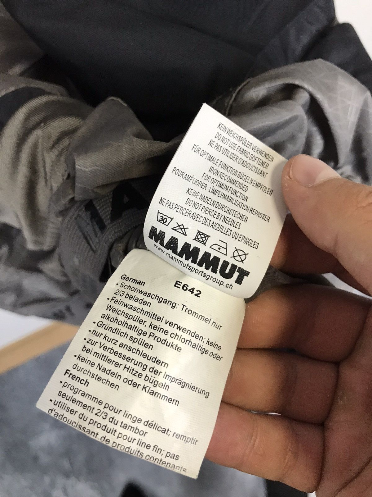 Goretex × Mammut Mammut Alpha Waterproof,Windbreaker Ski Jacket Size US XL / EU 56 / 4 - 18 Thumbnail