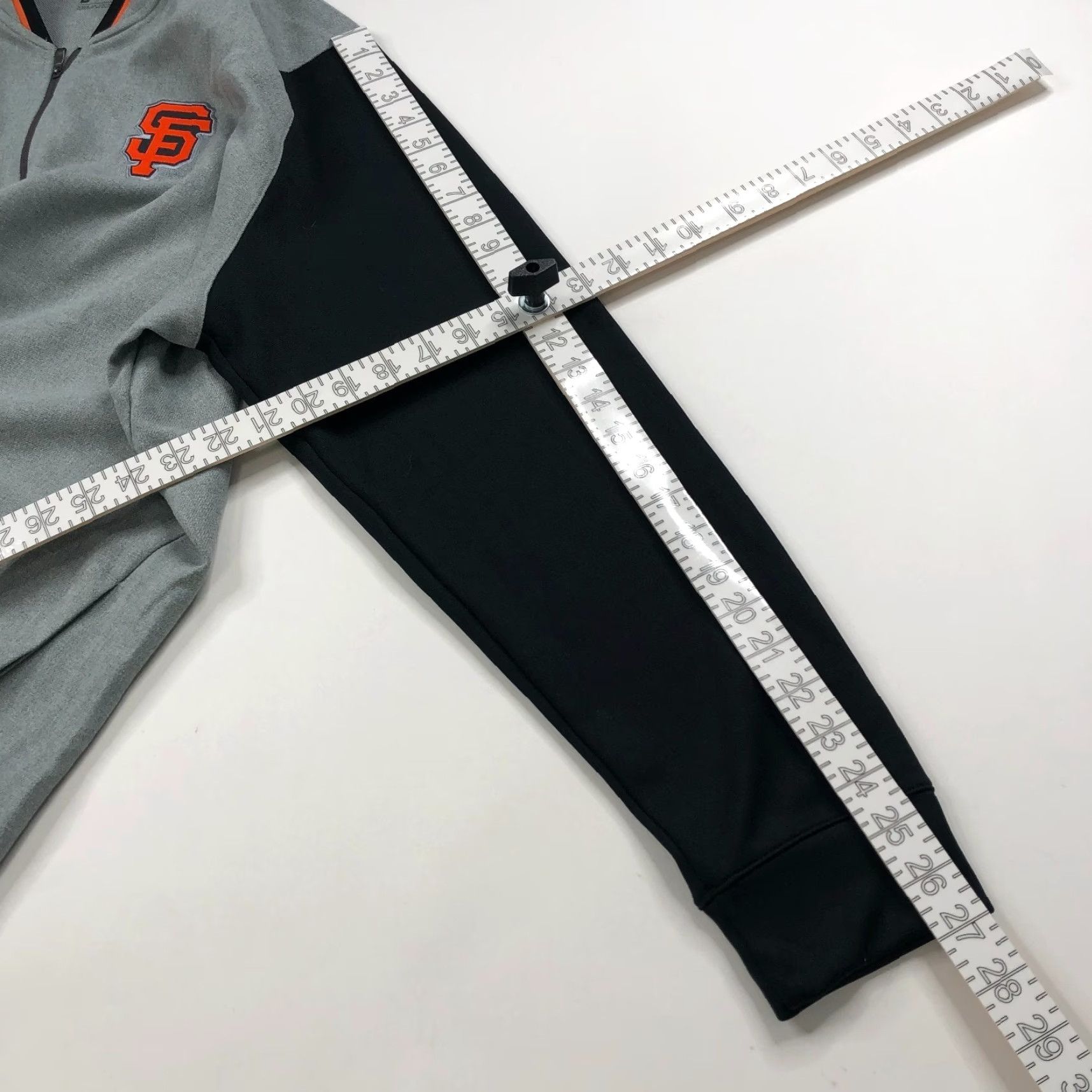 Nike Nike San Francisco Giants MLB Jacket Mens XL Gray Black Full Zip Size US XL / EU 56 / 4 - 6 Thumbnail