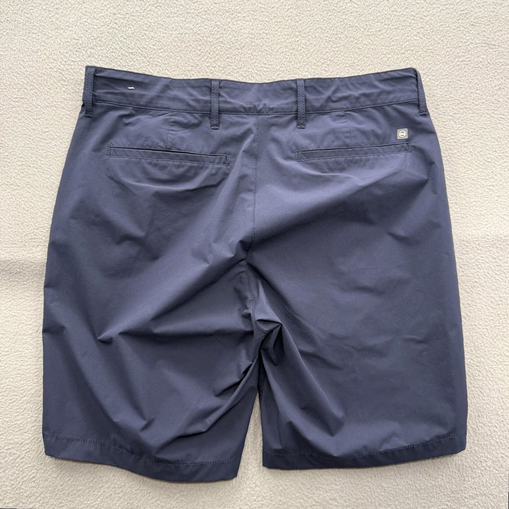 Vintage AG Adriano Goldschmied McKenzie Shorts Mens 33 Blue Slim 9 Inseam Athletic Size US 33 - 2 Thumbnail