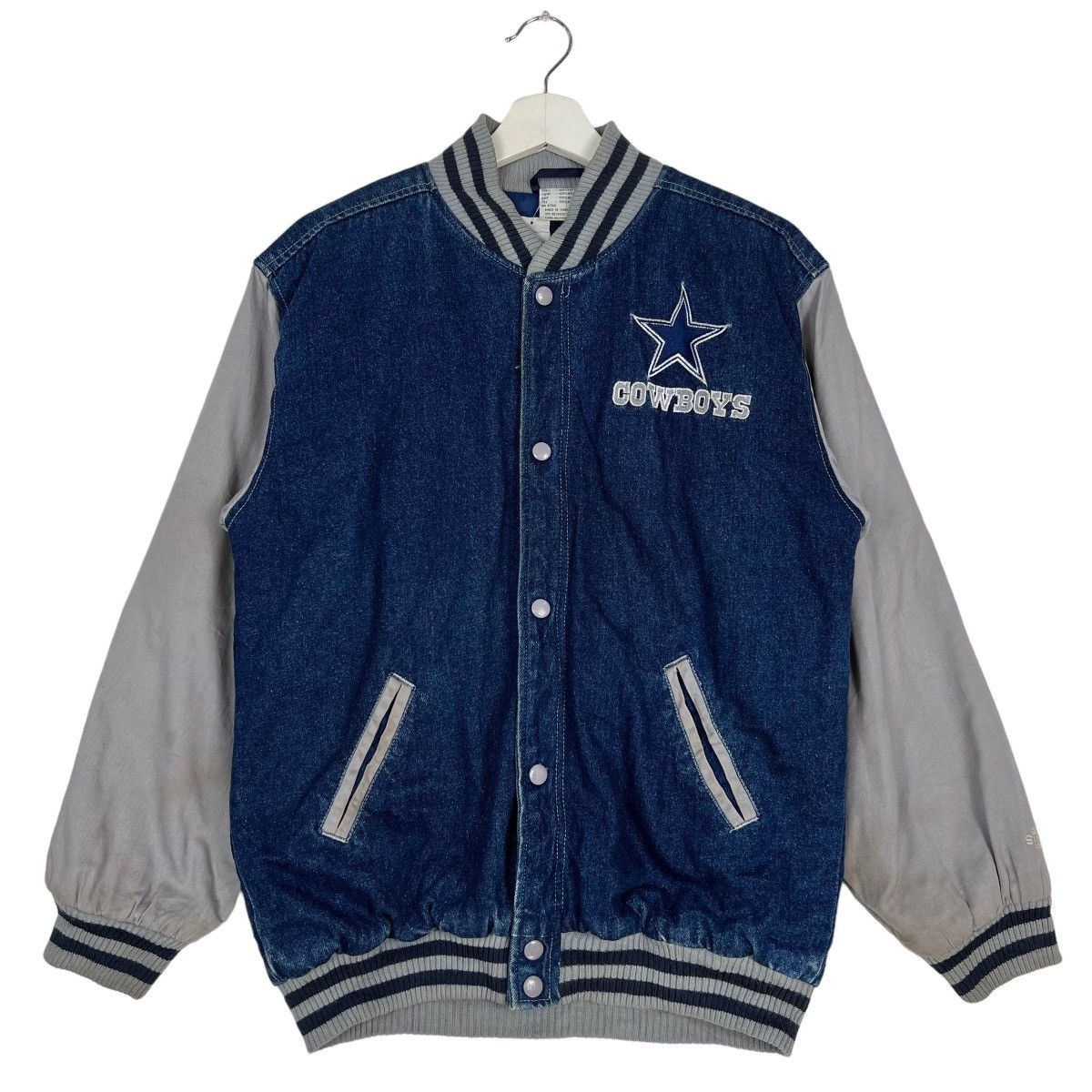 Vintage 🔥 VINTAGE COWBOY STADIUM BOMBER JACKET Size US L / EU 52-54 / 3 - 1 Thumbnail