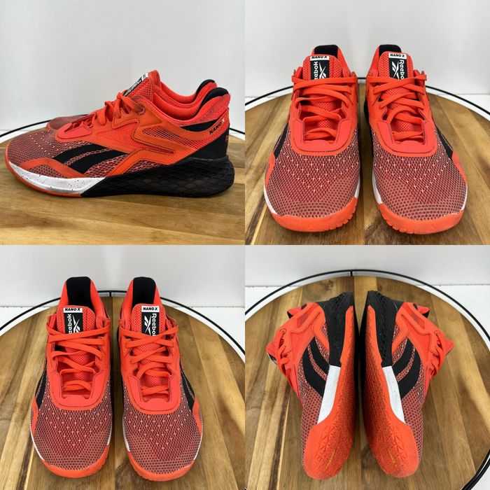 reebok orange trainers