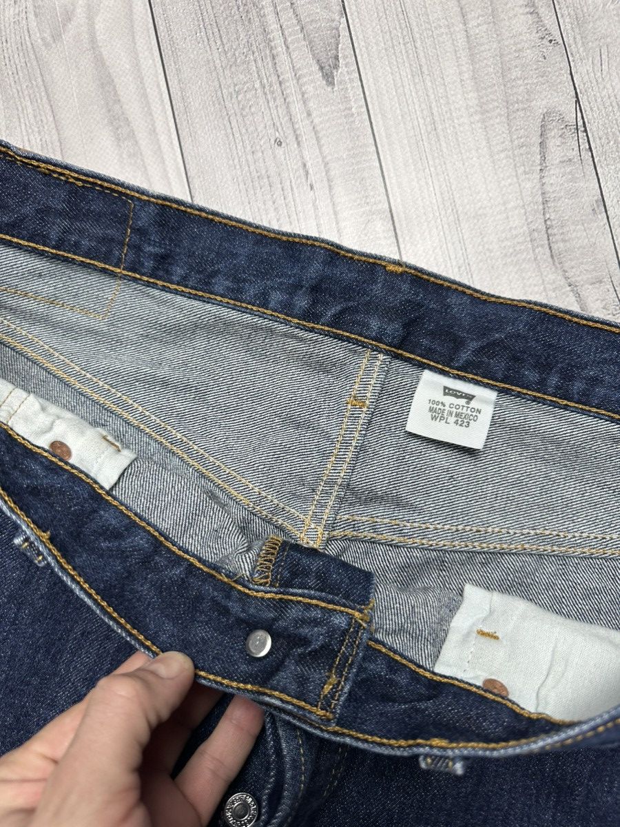 Levi's Vintage Levi’s 501 indigo jeans denim Mexico 36/34 Size US 36 / EU 52 - 6 Thumbnail