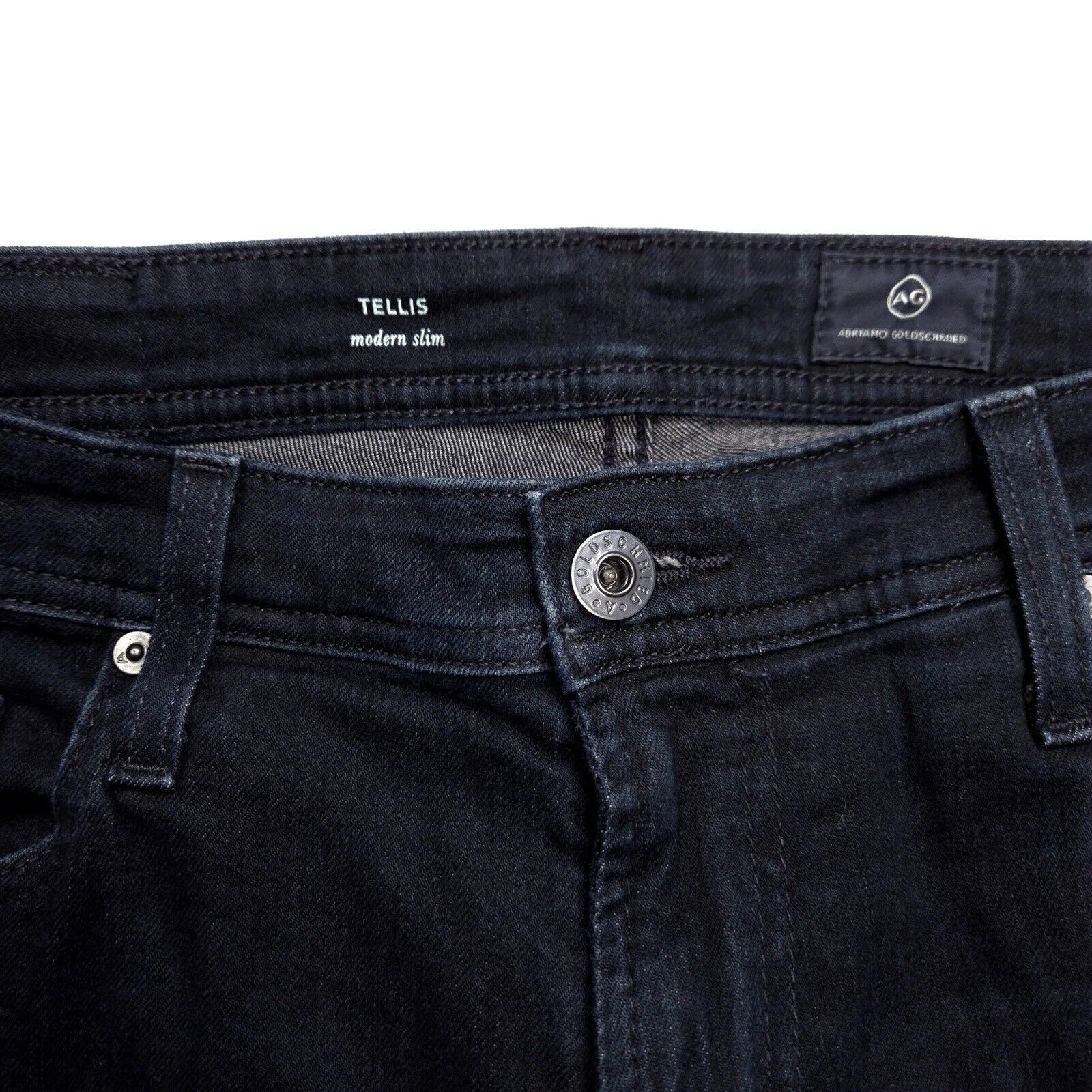 AG Adriano Goldschmied AG Adriano Goldschmied Jeans Tellis Modern Slim Mens 32x33 Size US 32 / EU 48 - 3 Thumbnail