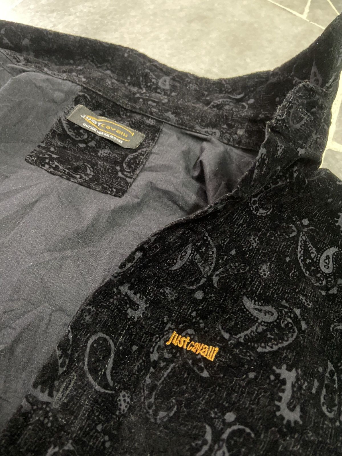 Just Cavalli Just Cavalli Mens Button Up Shirt Size US M / EU 48-50 / 2 - 4 Thumbnail