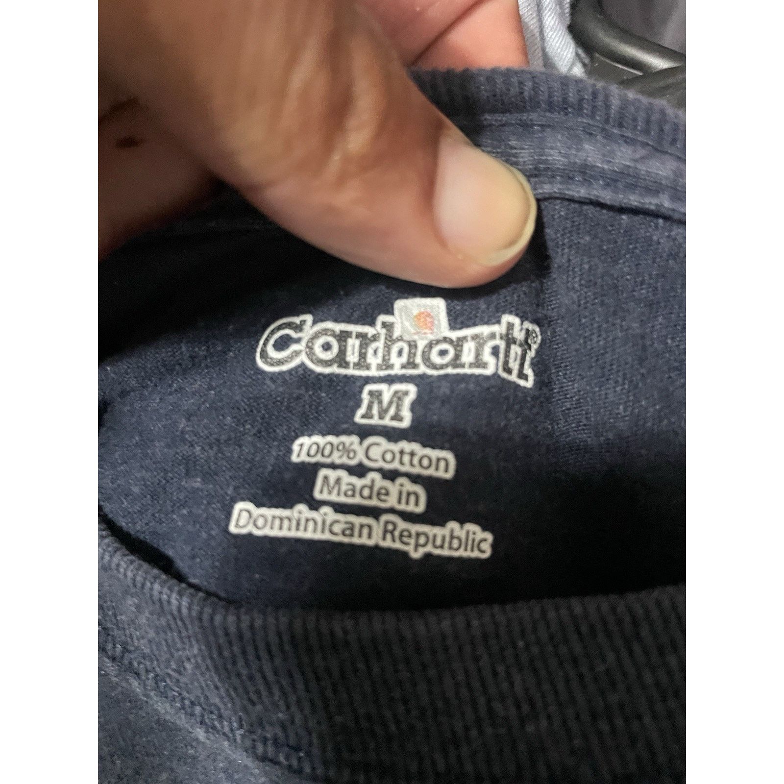 Carhartt Size M-Carhartt Work Hard Backhit streetwear Vintage t-shirt Size US M / EU 48-50 / 2 - 3 Thumbnail
