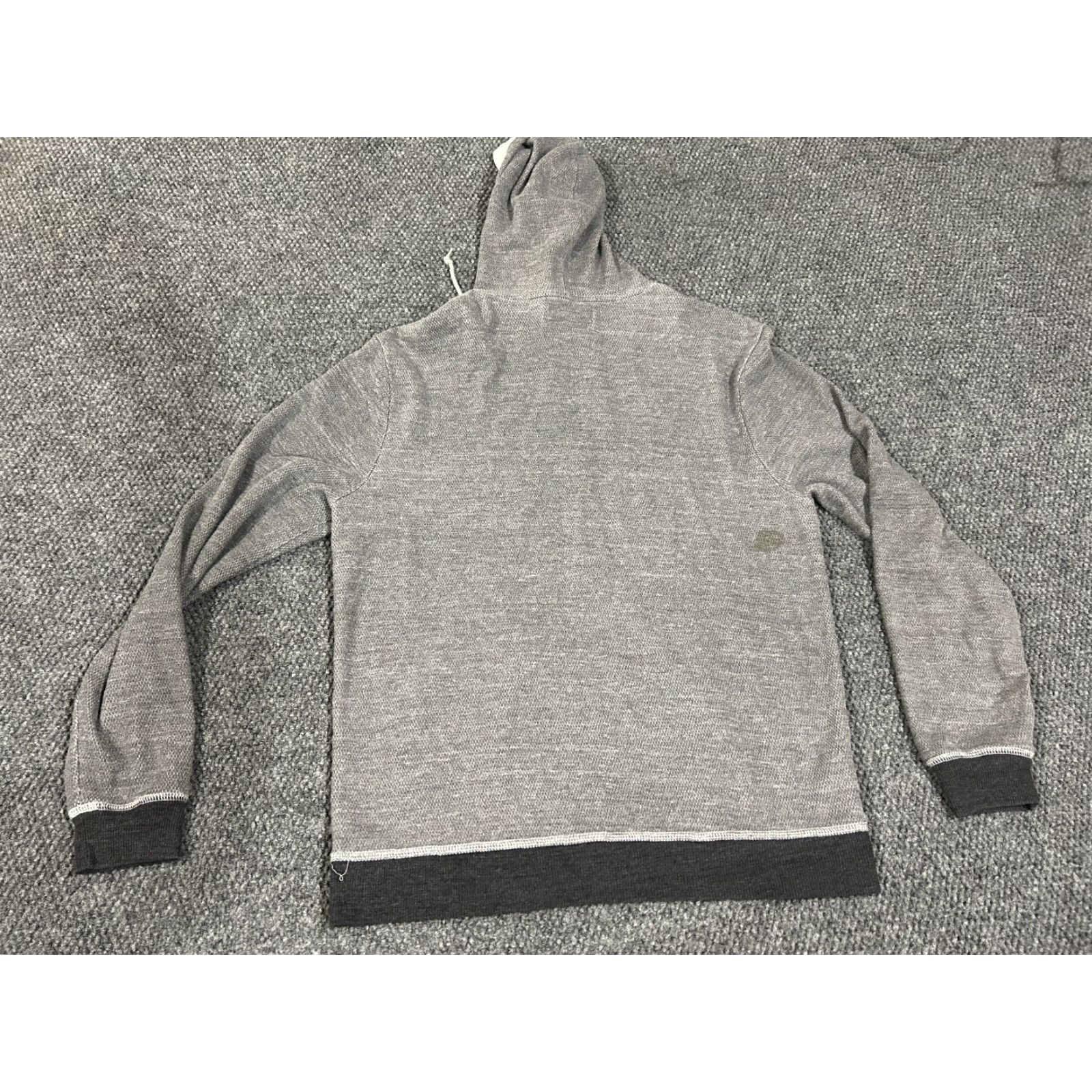 Original Penguin Original Penguin Hoodie Mens XL Gray Full Zip Sweatshirt Long Sleeve Knit Logo Size US XL / EU 56 / 4 - 6 Thumbnail