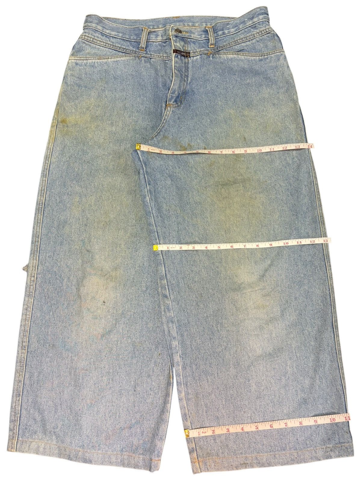 JNCO Vintage Usa Piko Mud Wash Skate Baggy Jeans Size US 32 / EU 48 - 8 Thumbnail