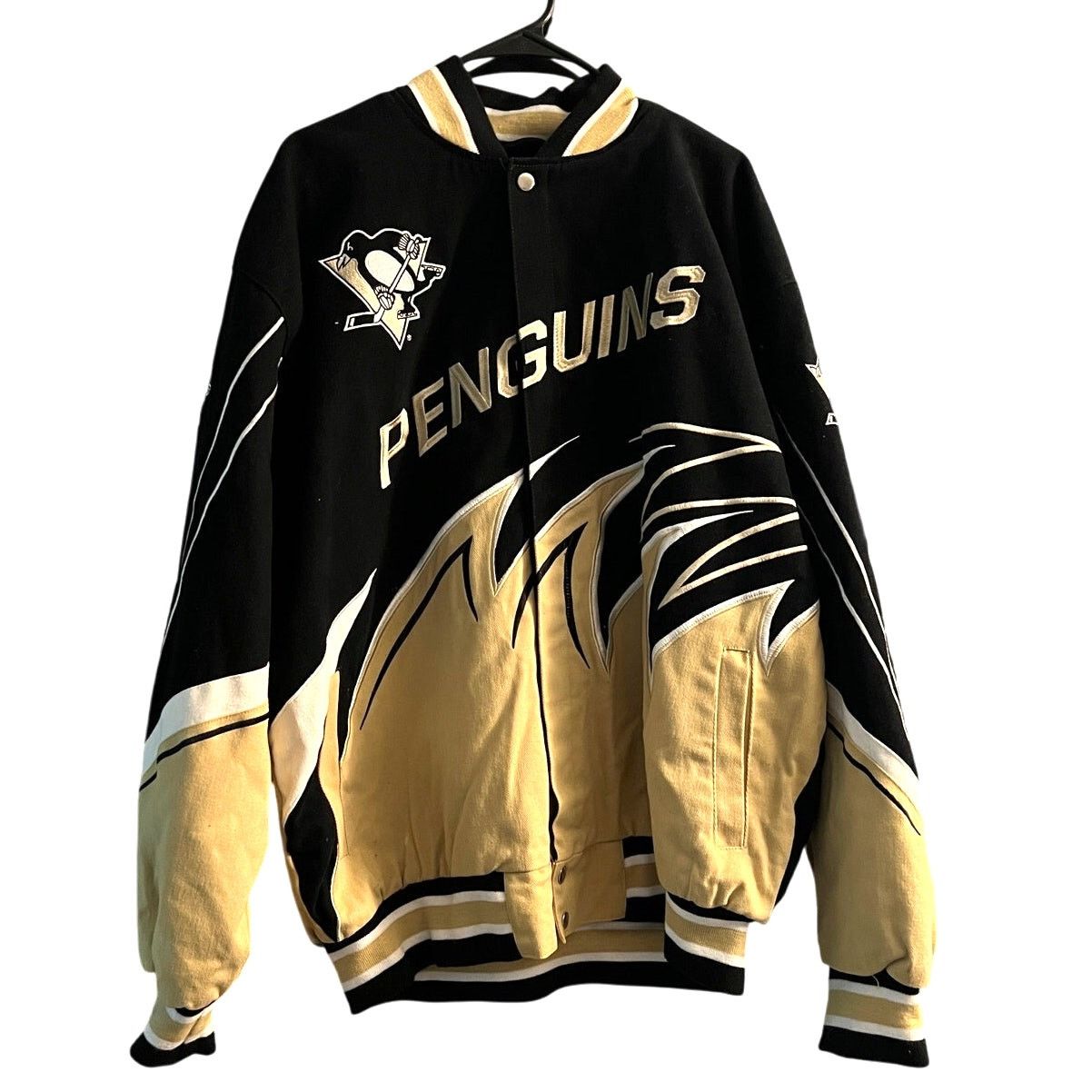 G-III Pittsburgh Penguins G-III Sports Sz XL NHL Snap Jacket XL Size US XXL / EU 58 / 5 - 1 Thumbnail
